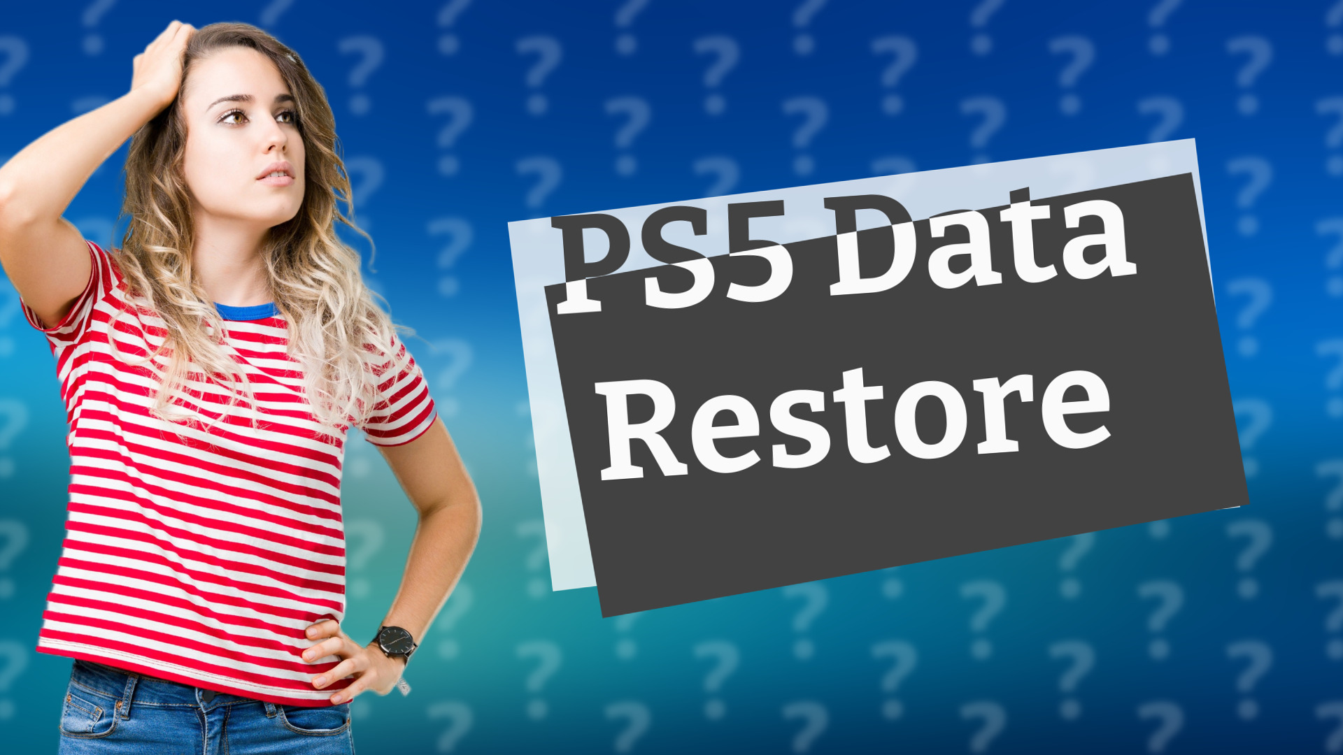 PS5 Data Restore