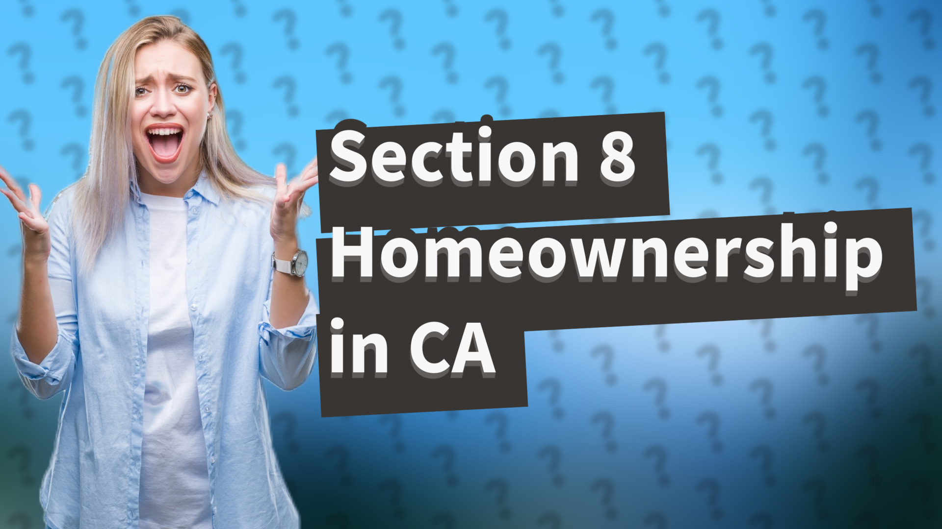 Section 8 Homeownership in CA