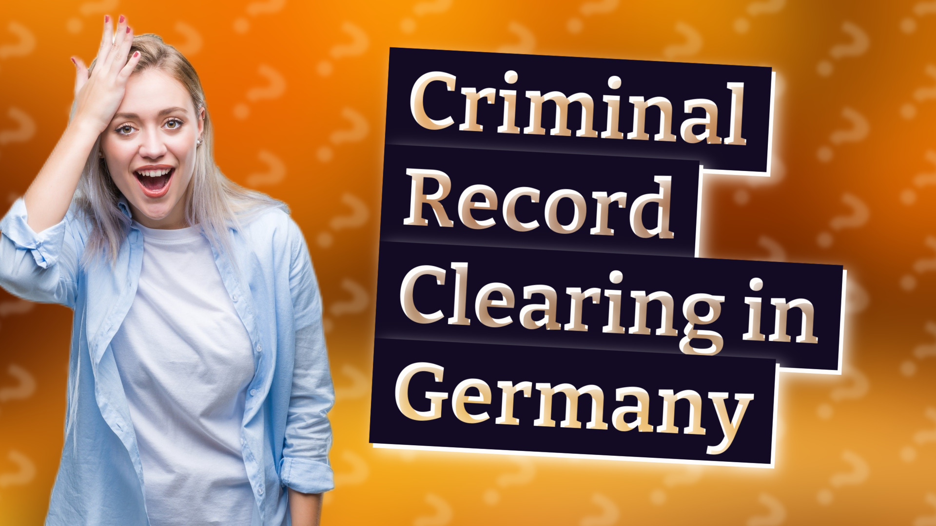 Criminal Record Clearing in Germany