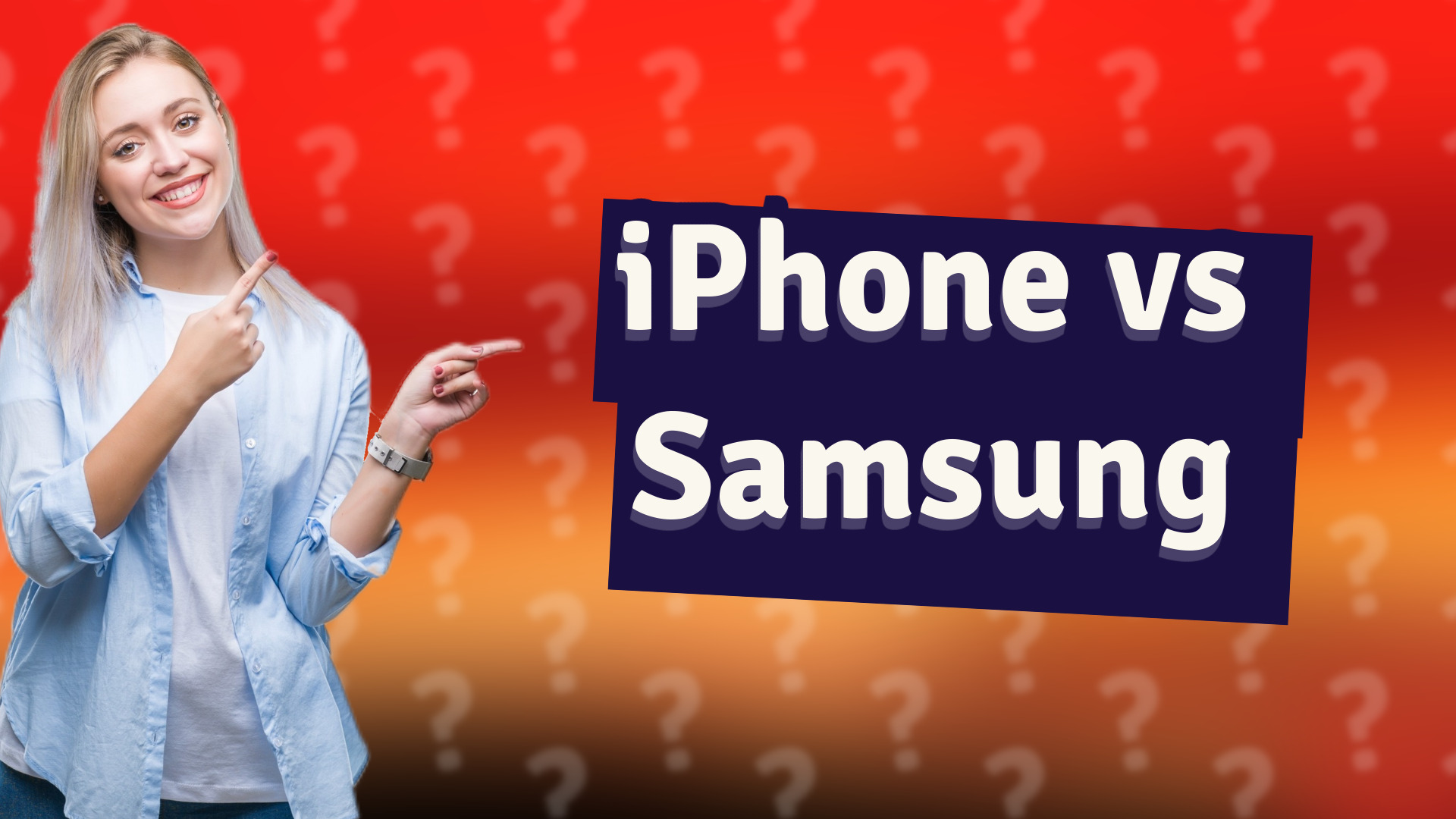 iPhone vs Samsung