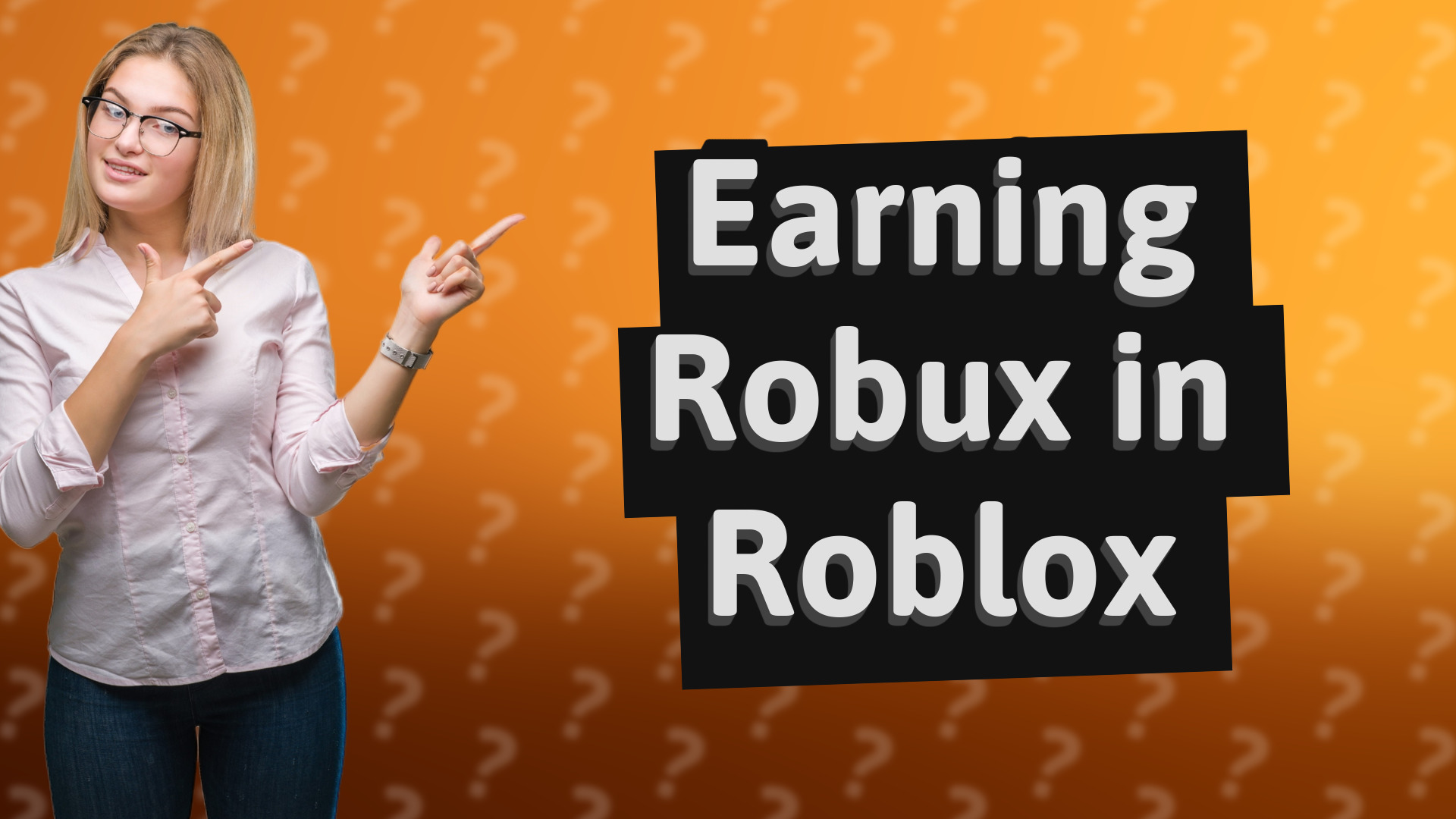 Earning Robux in Roblox