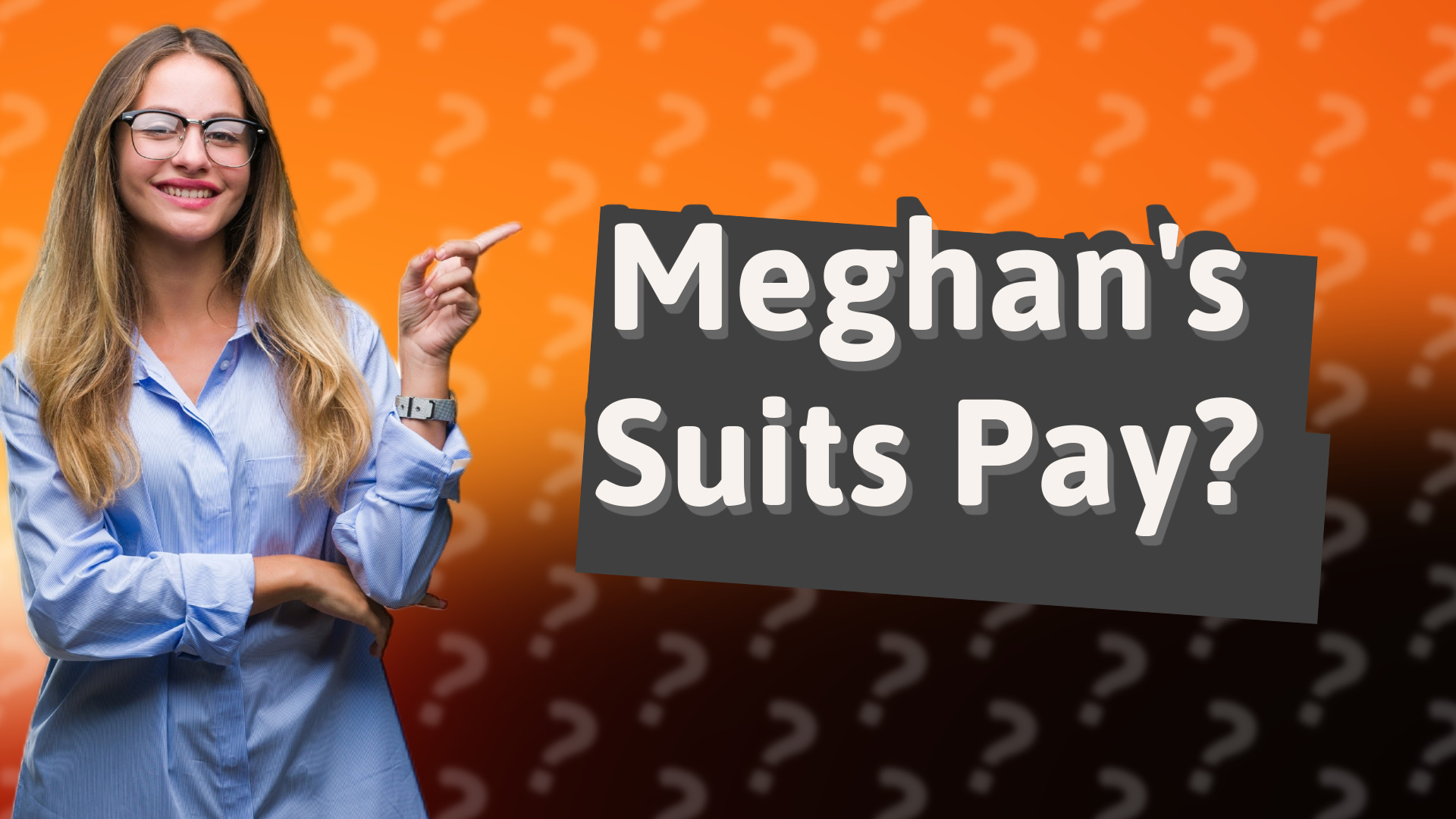 Meghan's Suits Pay?