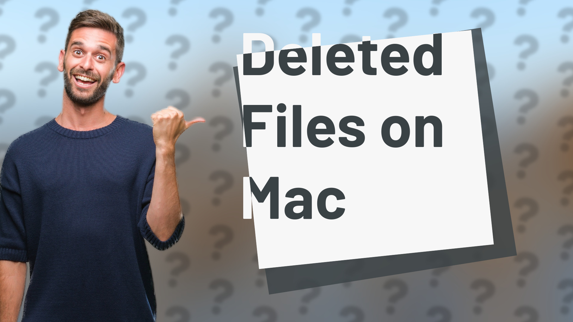 Deleted Files on Mac