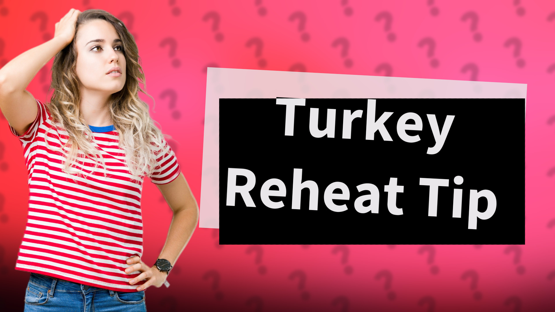 Turkey Reheat Tip
