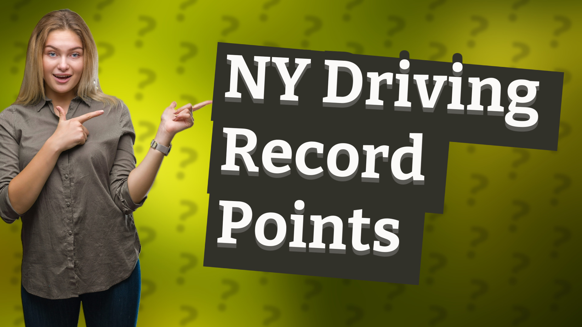NY Driving Record Points