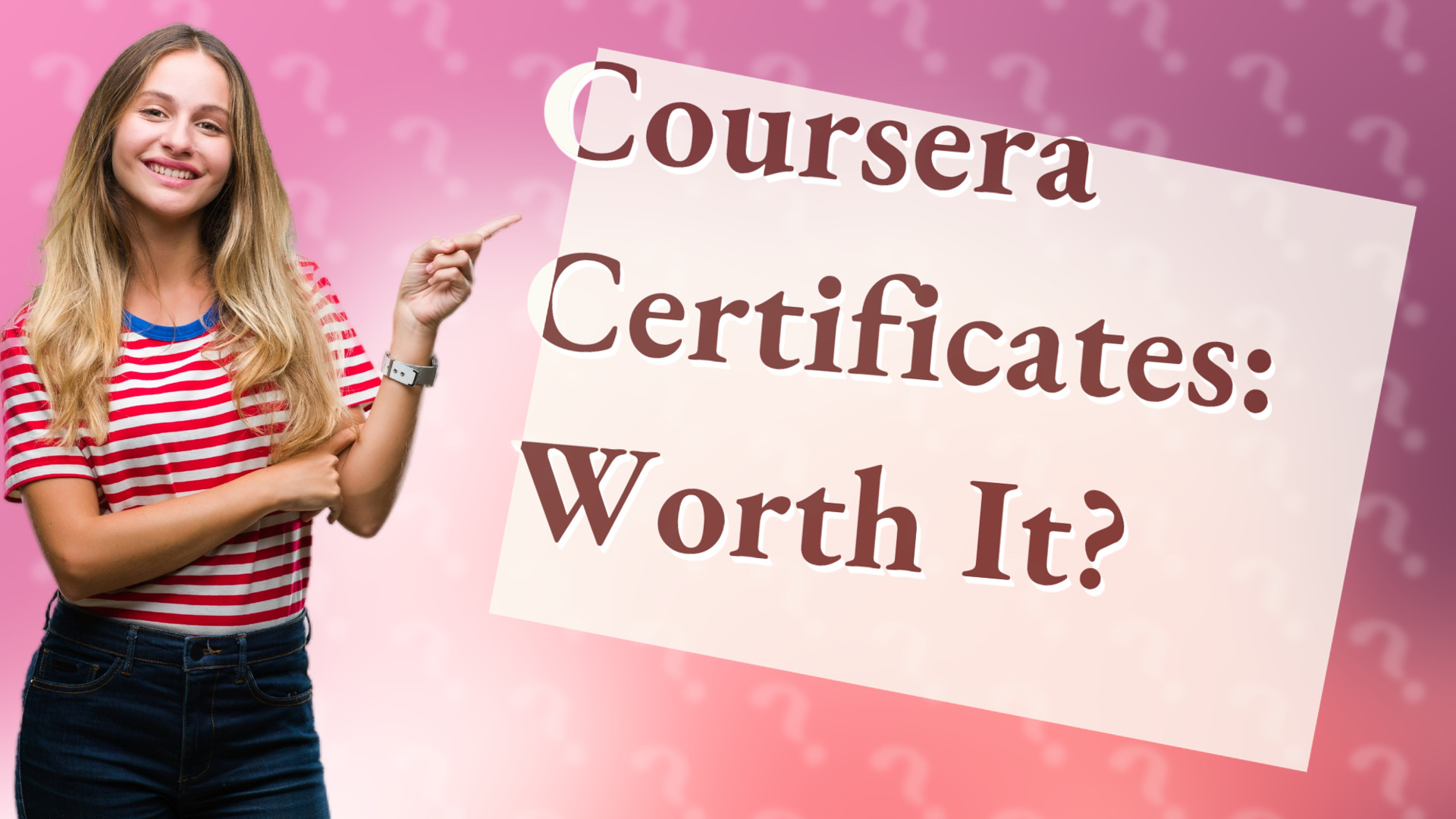 Coursera Certificates: Worth It?