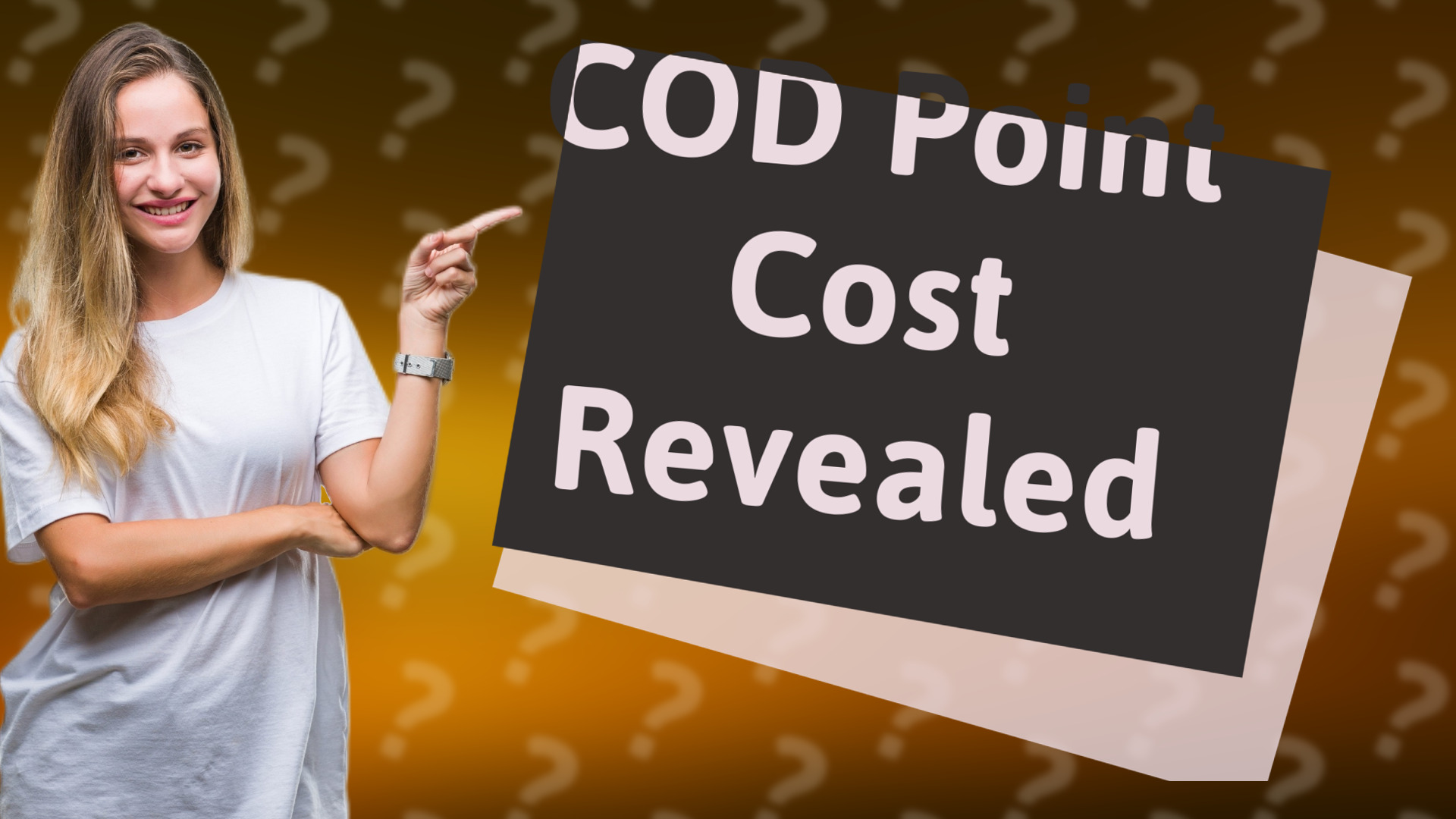 COD Point Cost Revealed