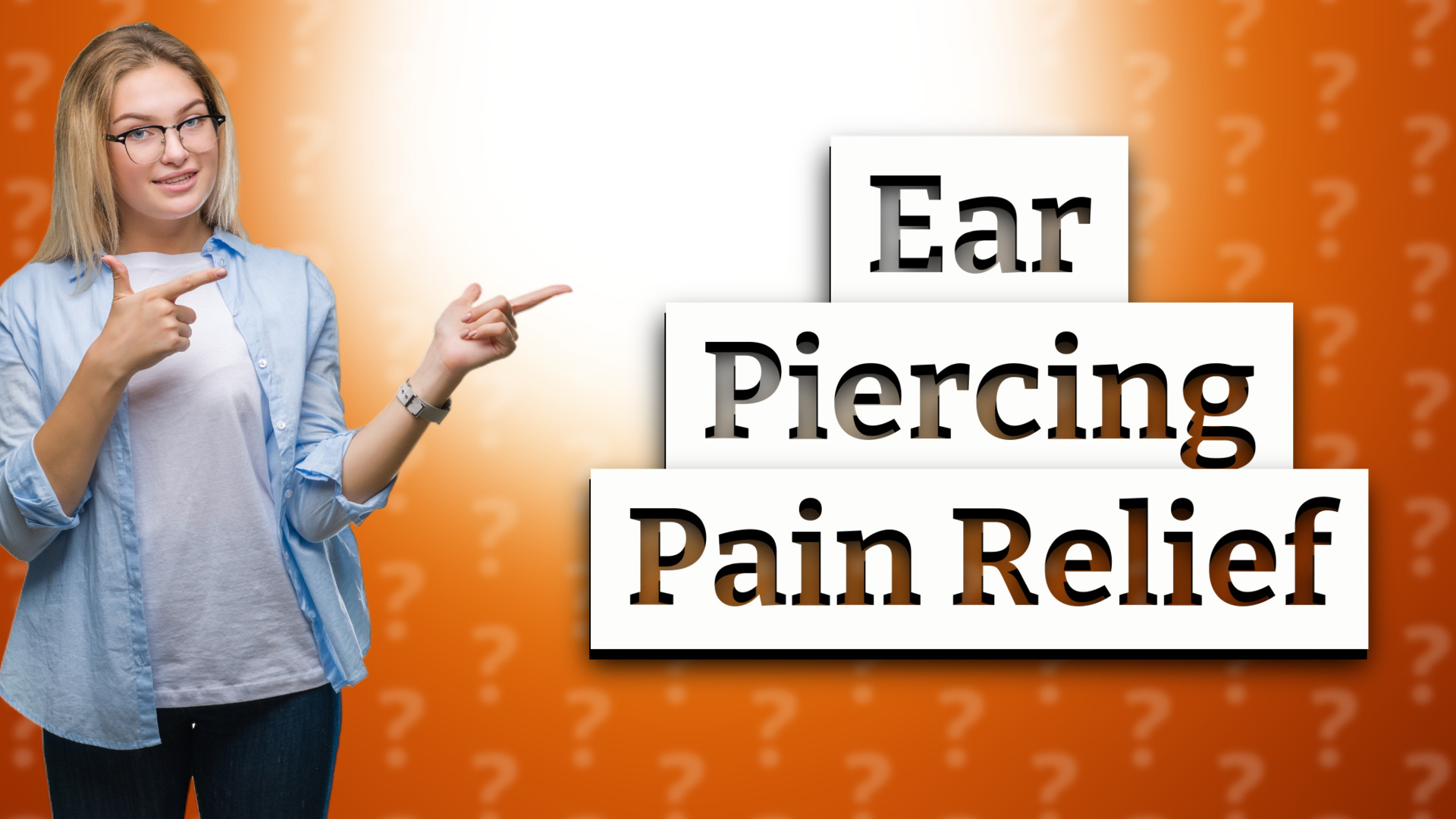 Ear Piercing Pain Relief
