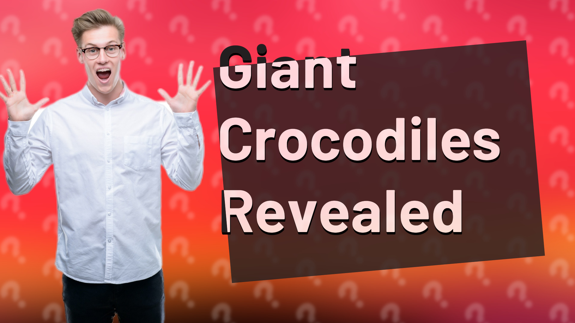 Giant Crocodiles Revealed