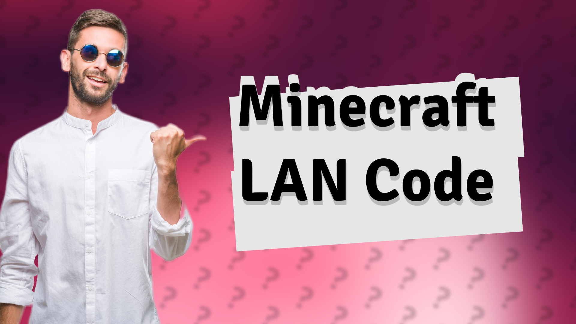 Minecraft LAN Code