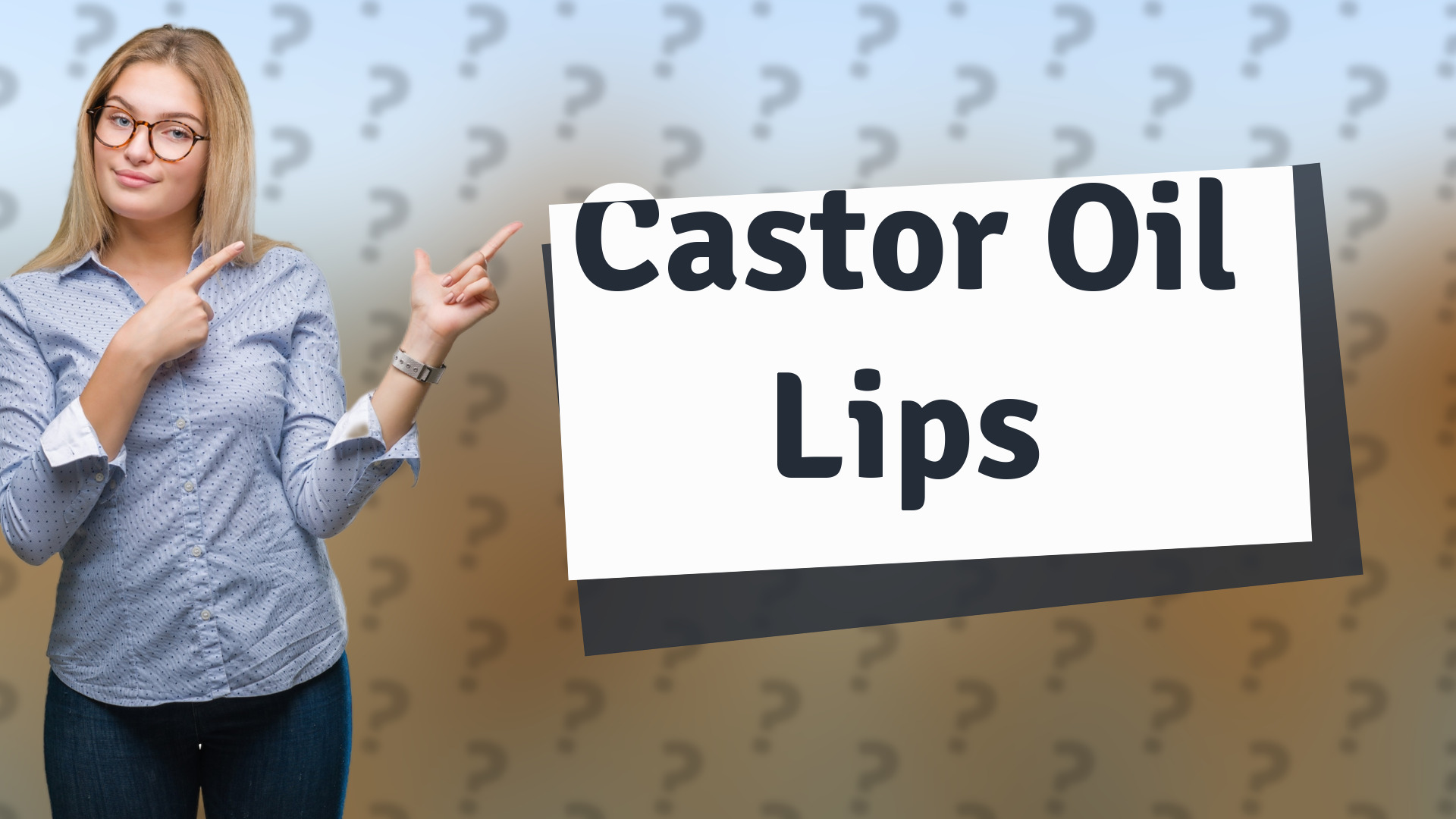Castor Oil Lips