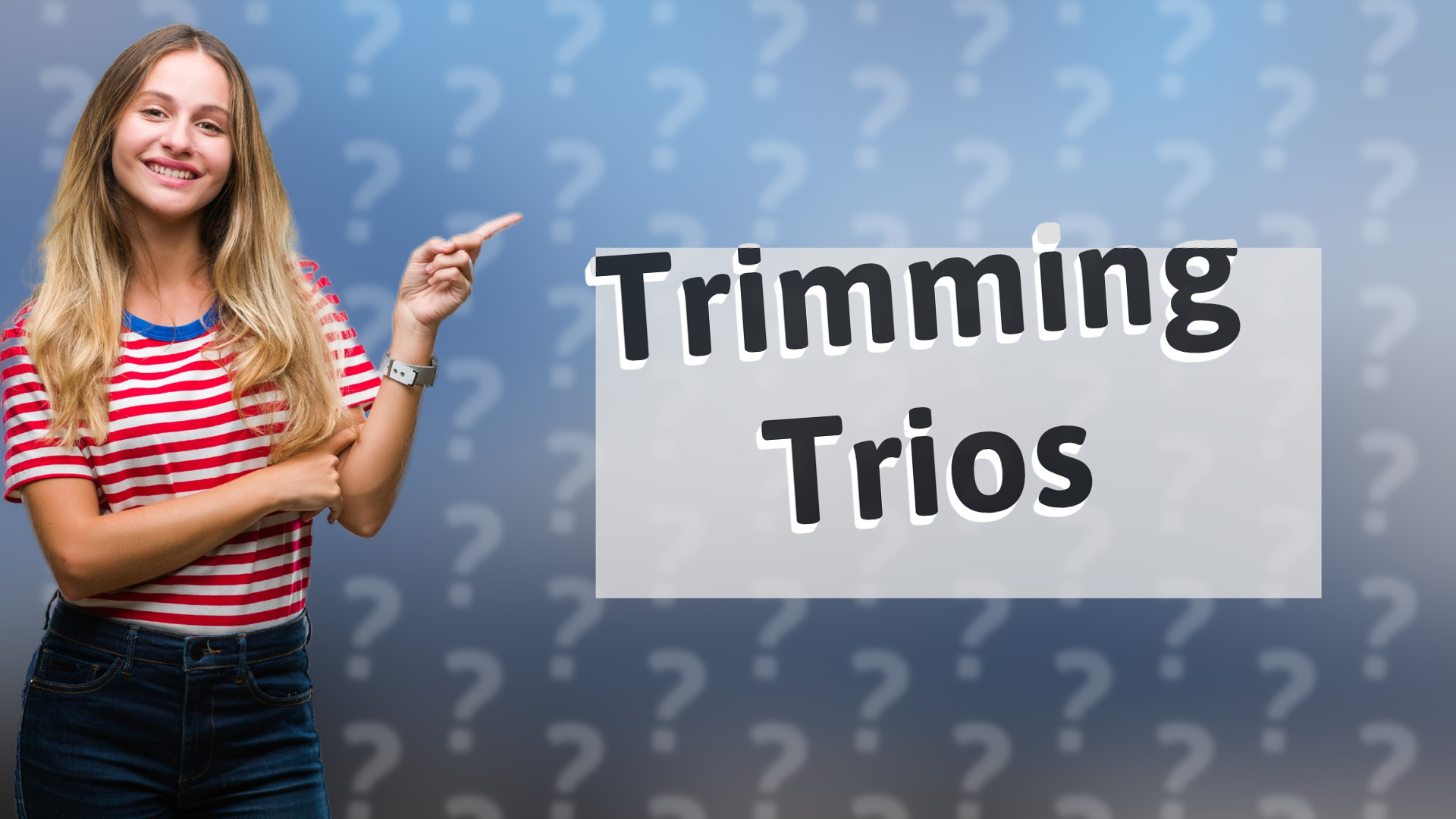 Trimming Trios
