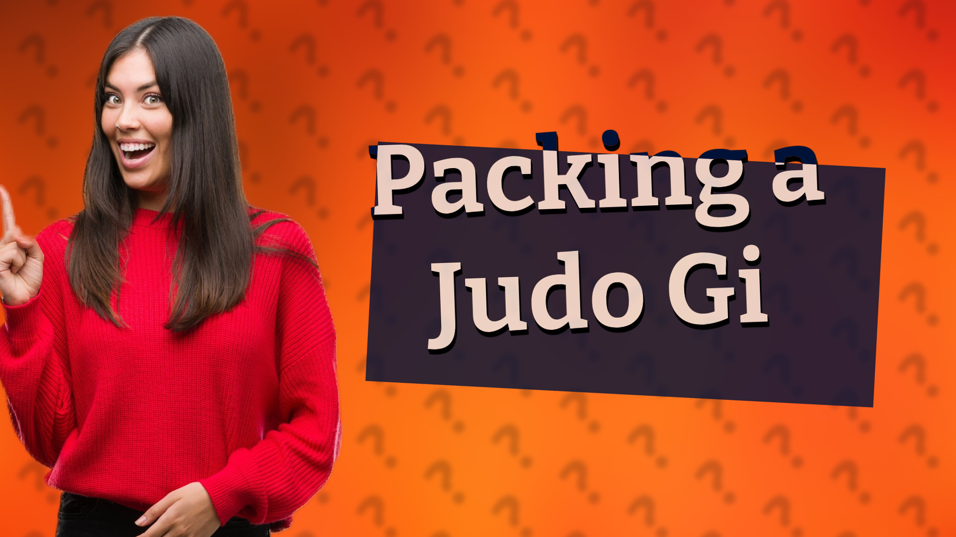 Packing a Judo Gi