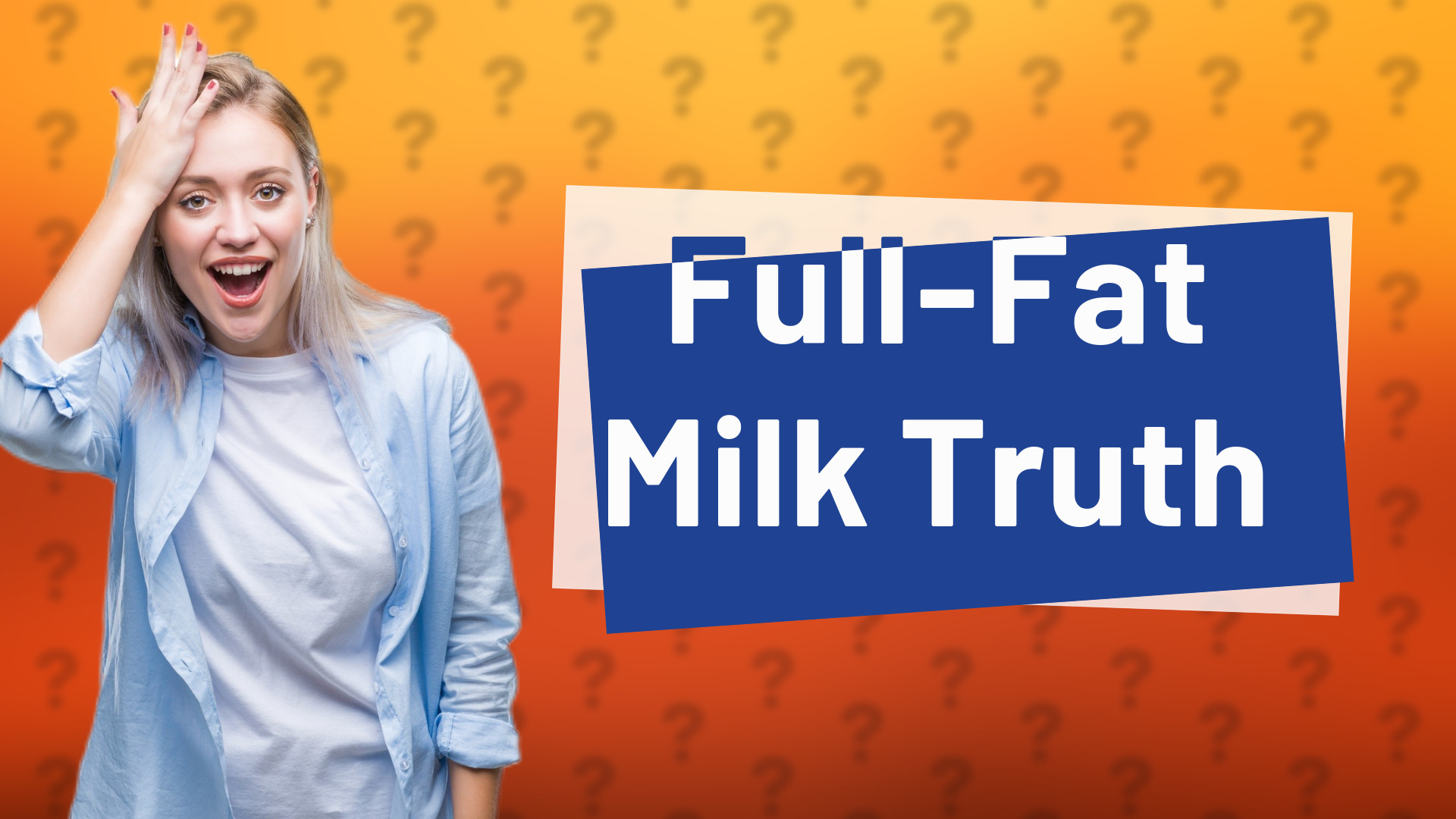 Full-Fat Milk Truth