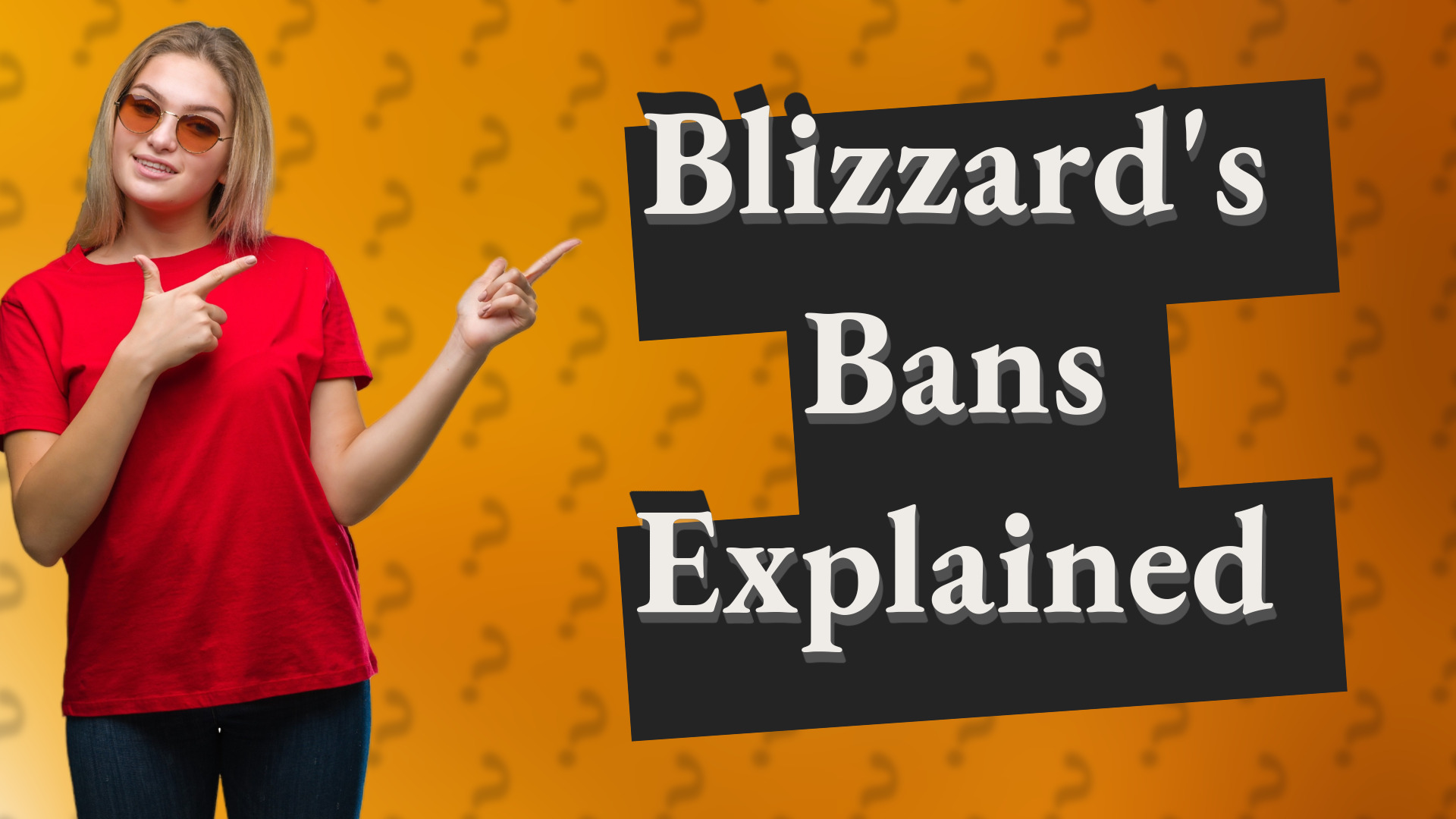 Blizzard's Bans Explained