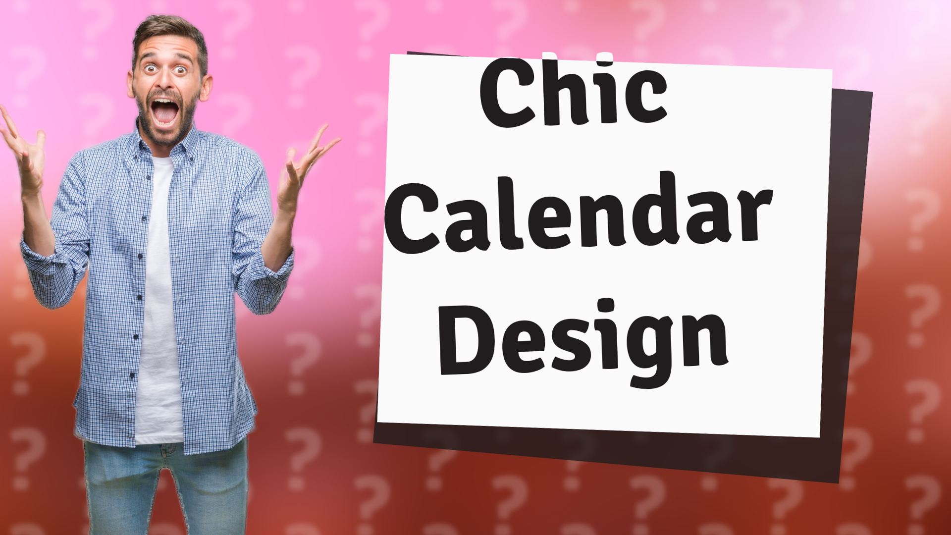 Chic Calendar Design