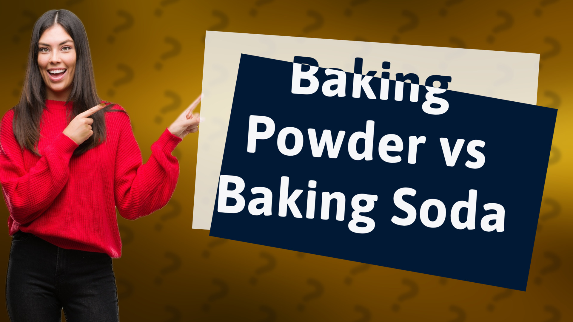 Baking Powder vs Baking Soda