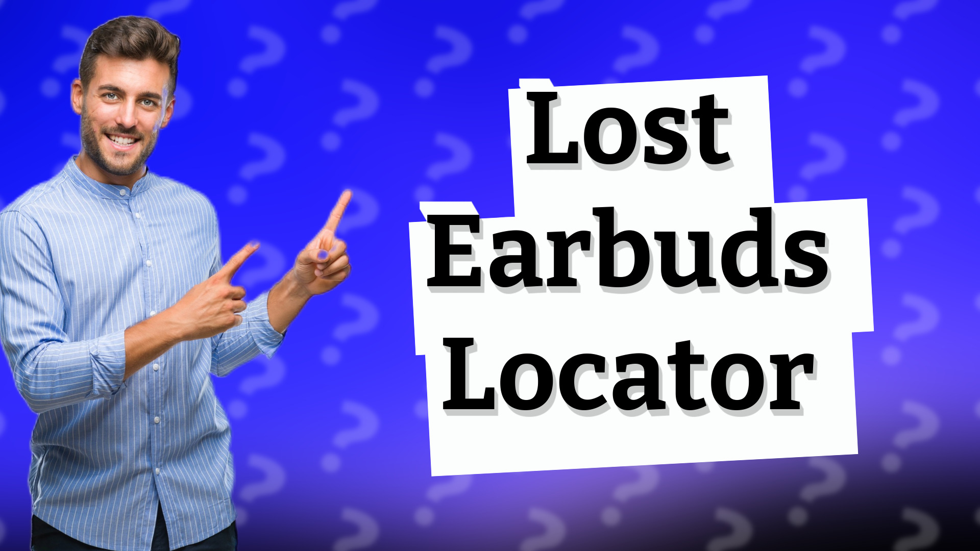 Lost Earbuds Locator