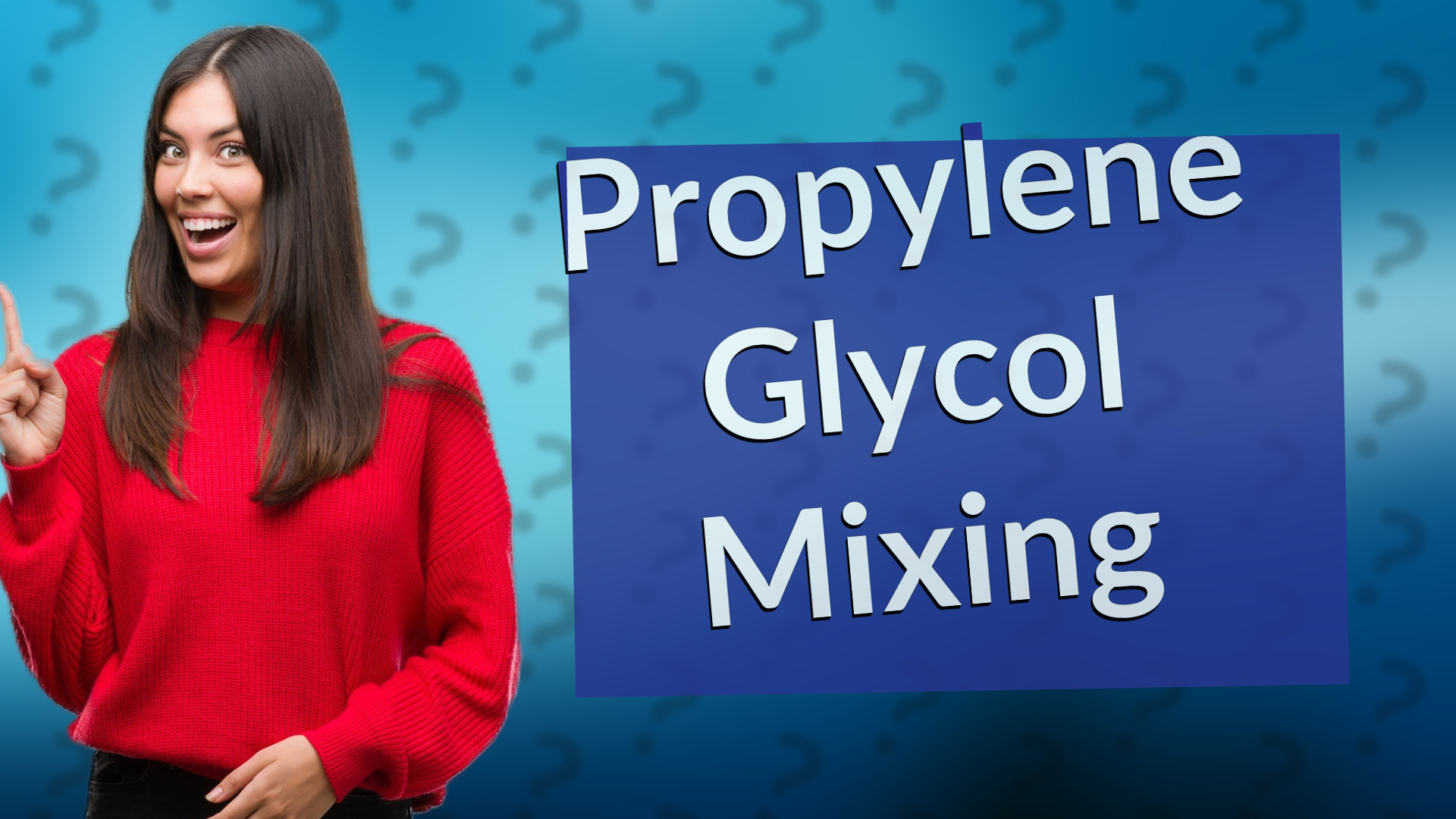 Propylene Glycol Mixing