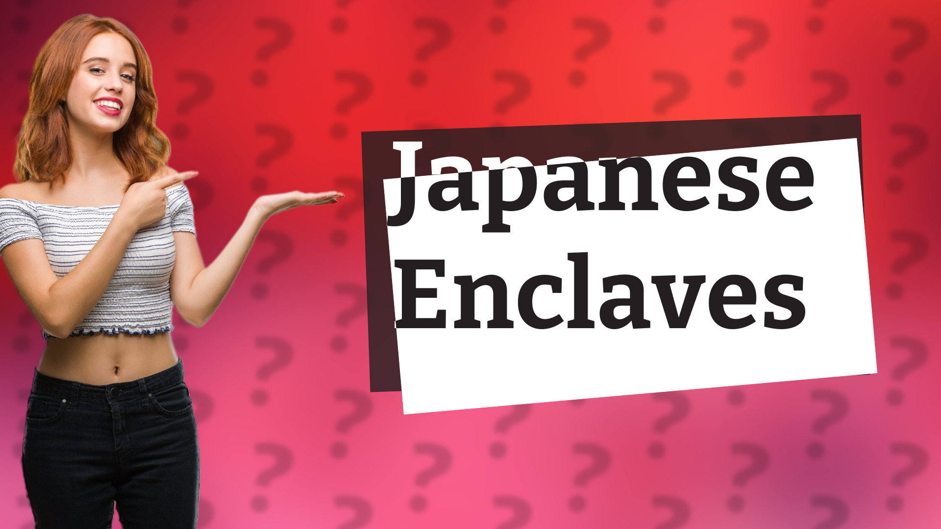 Japanese Enclaves