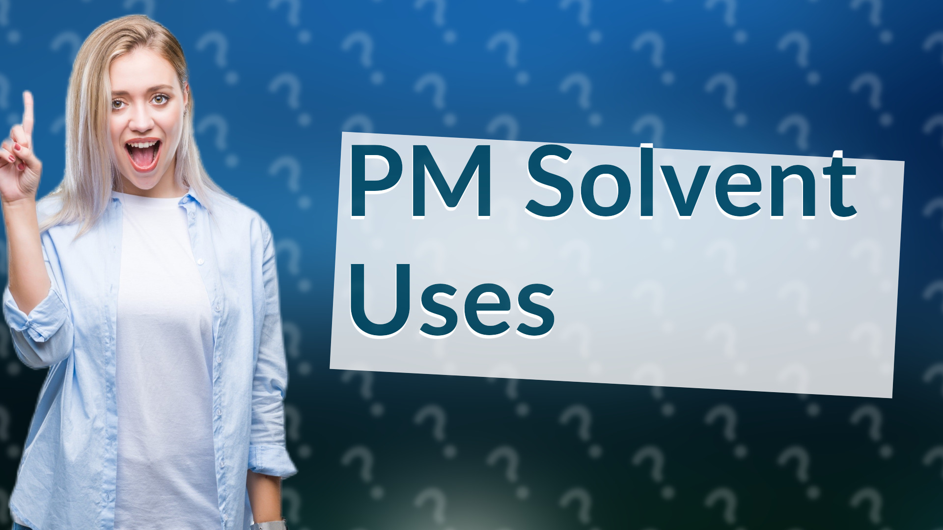 PM Solvent Uses