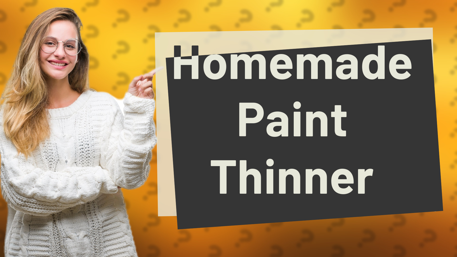 Homemade Paint Thinner