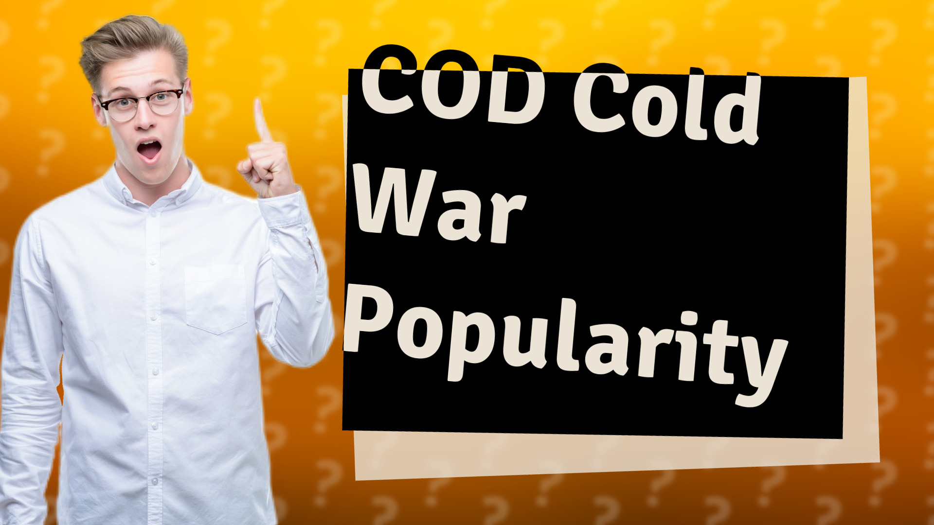 COD Cold War Popularity