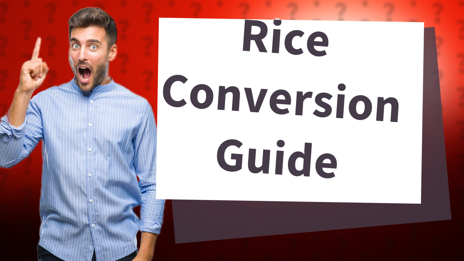 Rice Conversion Guide