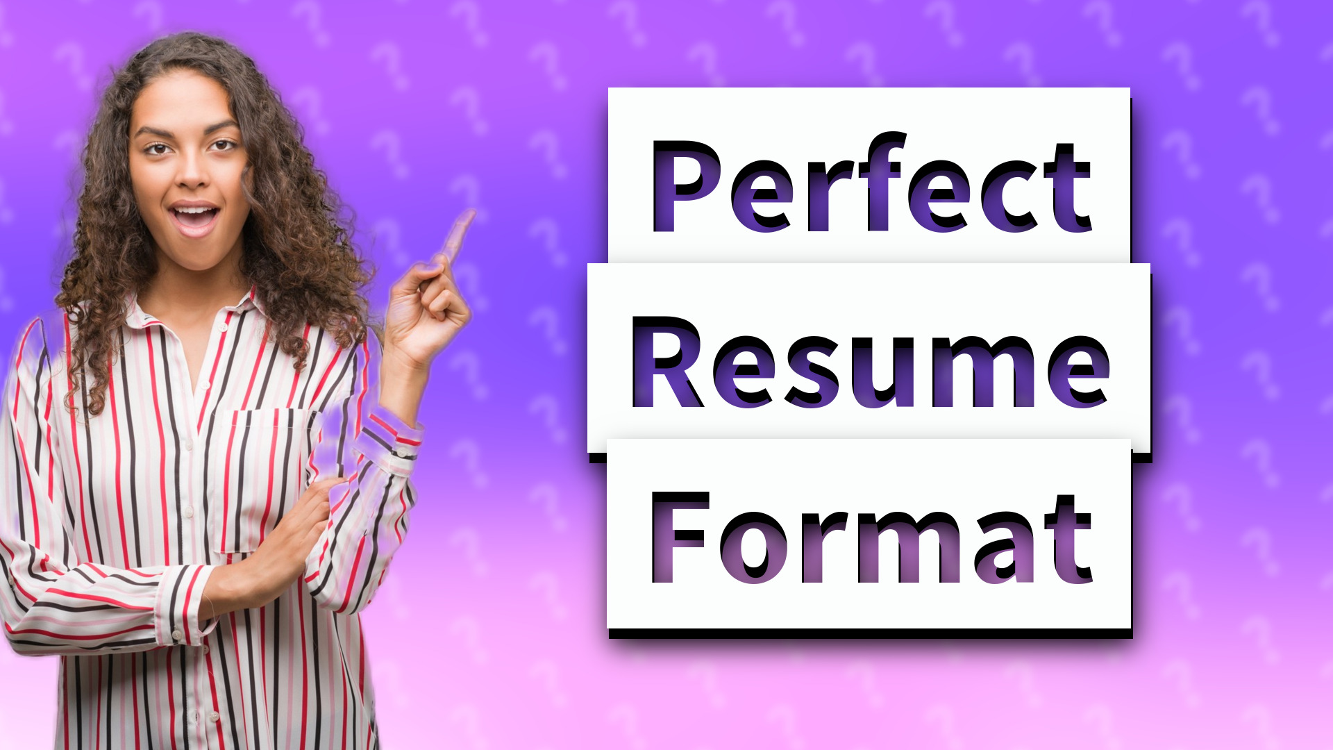 Perfect Resume Format