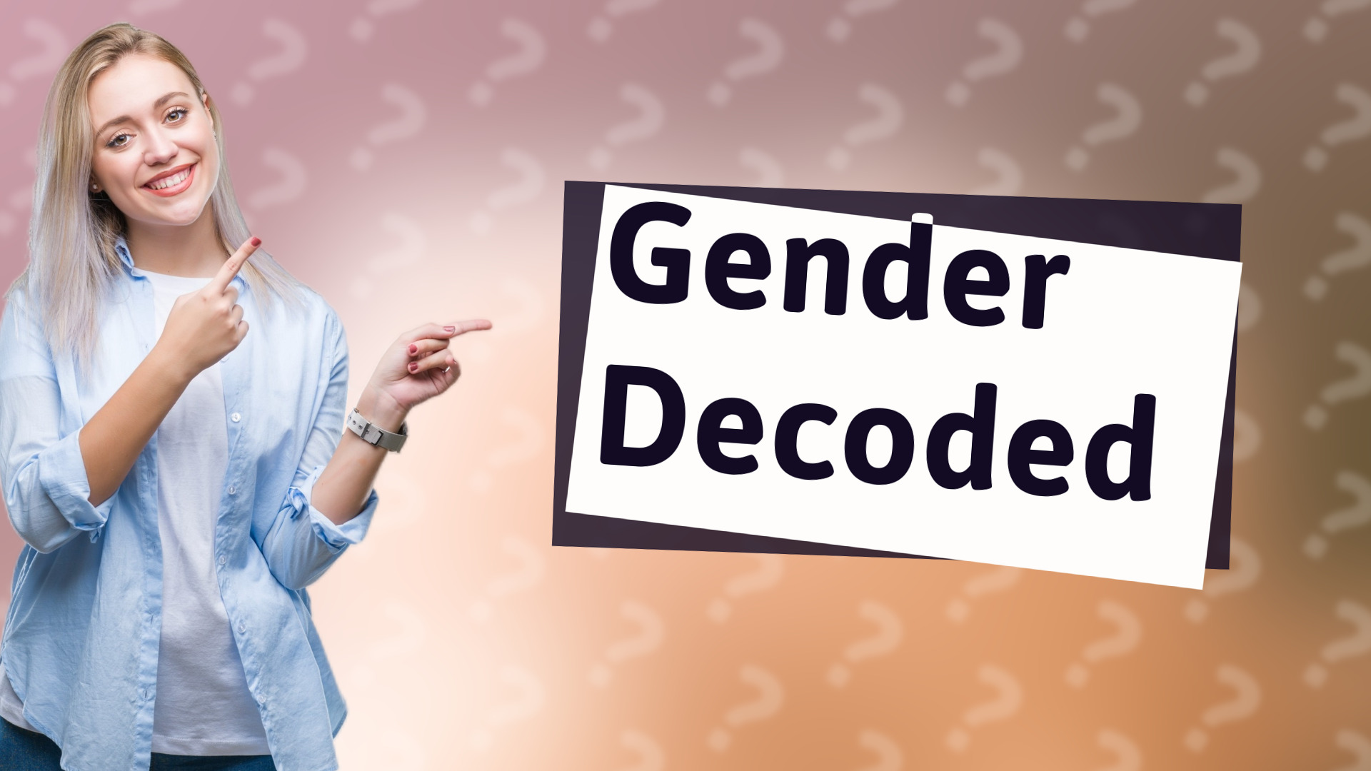 Gender Decoded