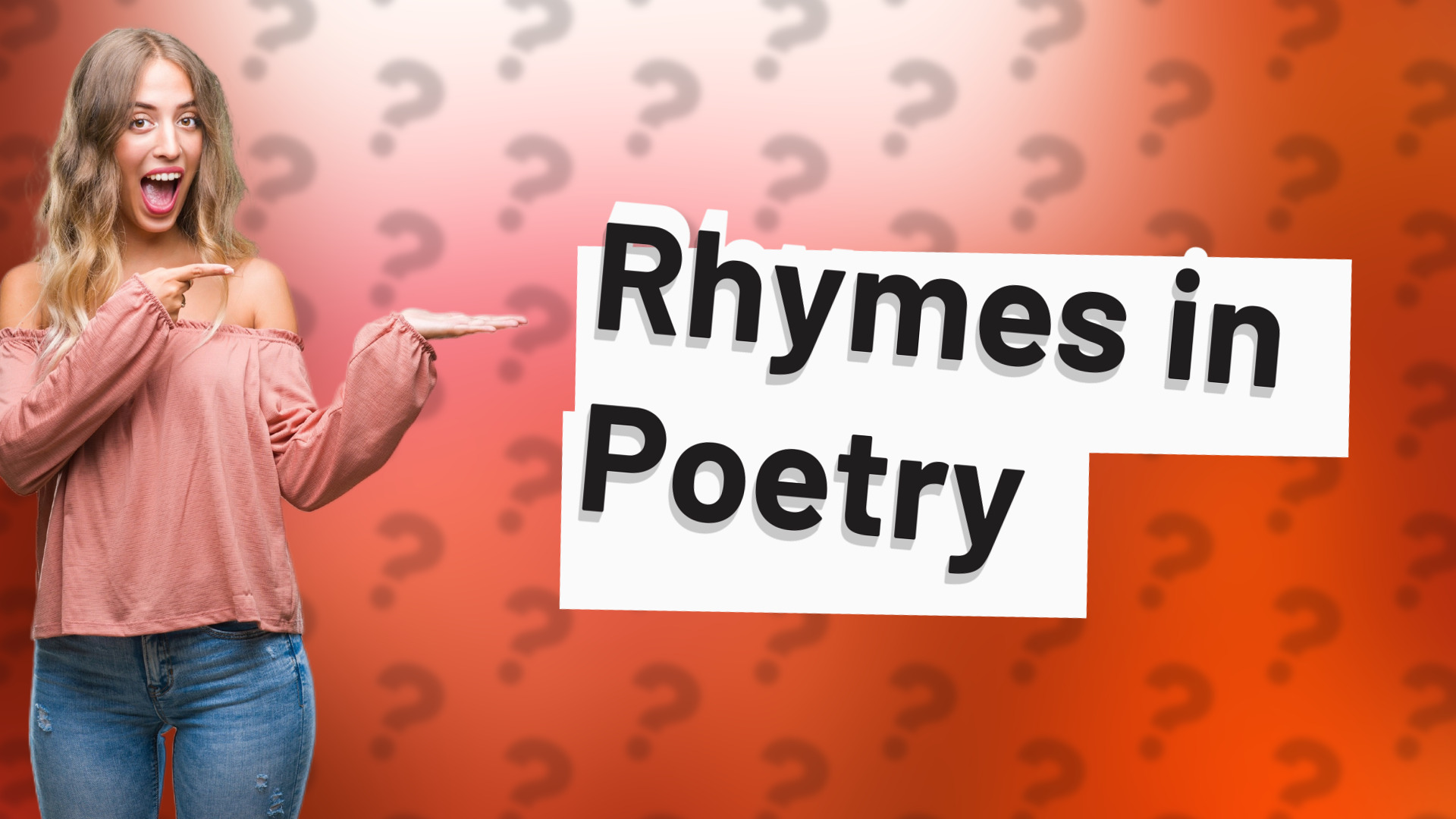 Rhymes in Poetry