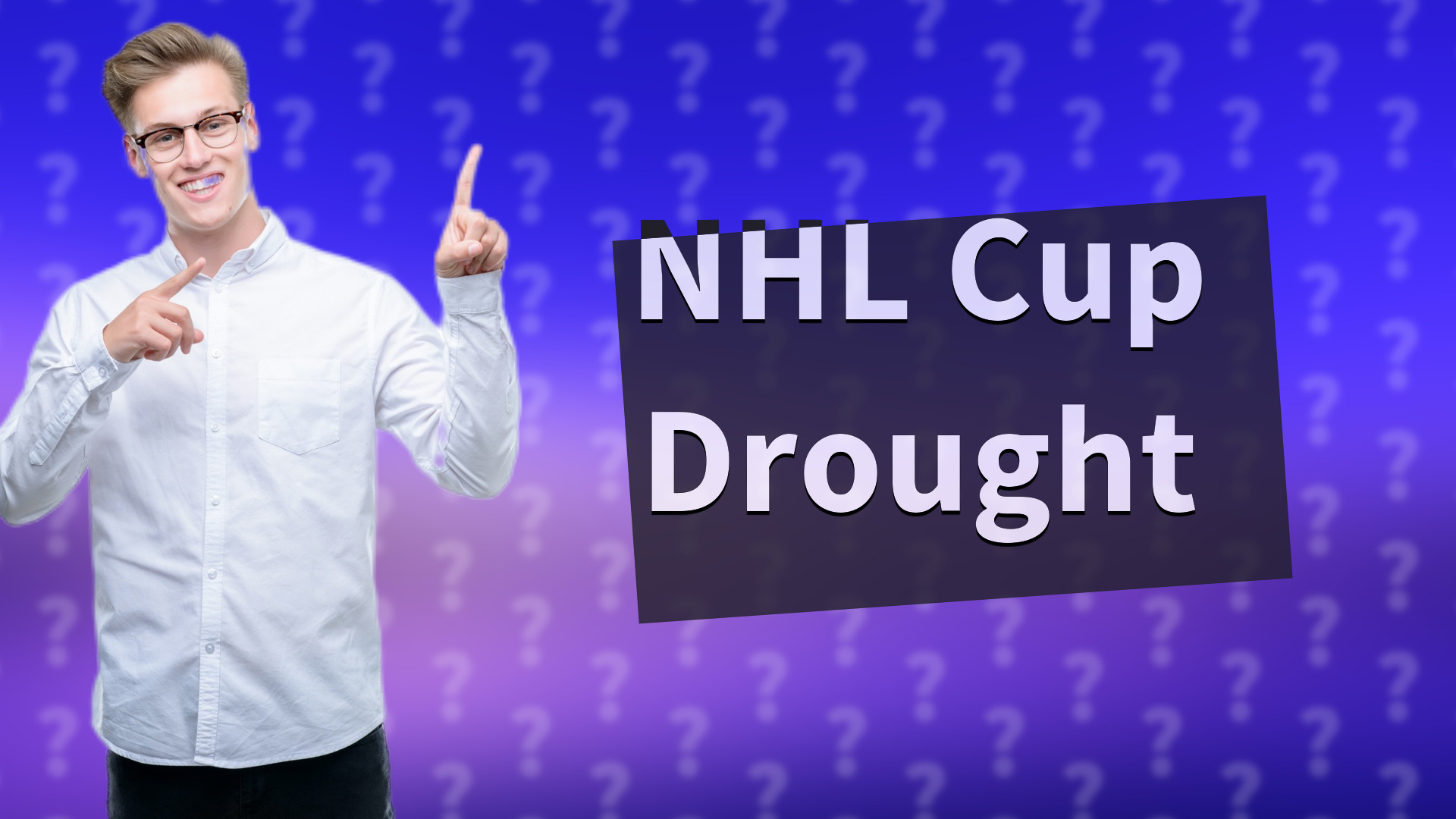 NHL Cup Drought