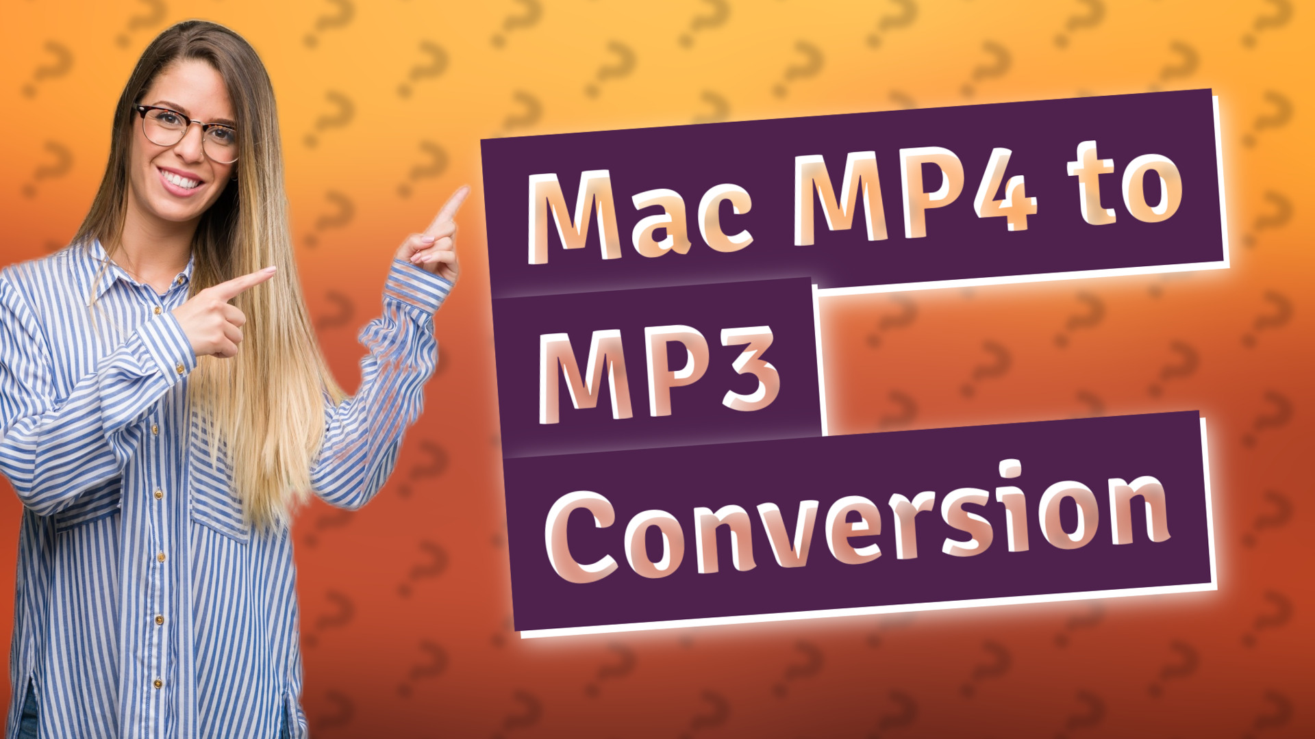 Mac MP4 to MP3 Conversion