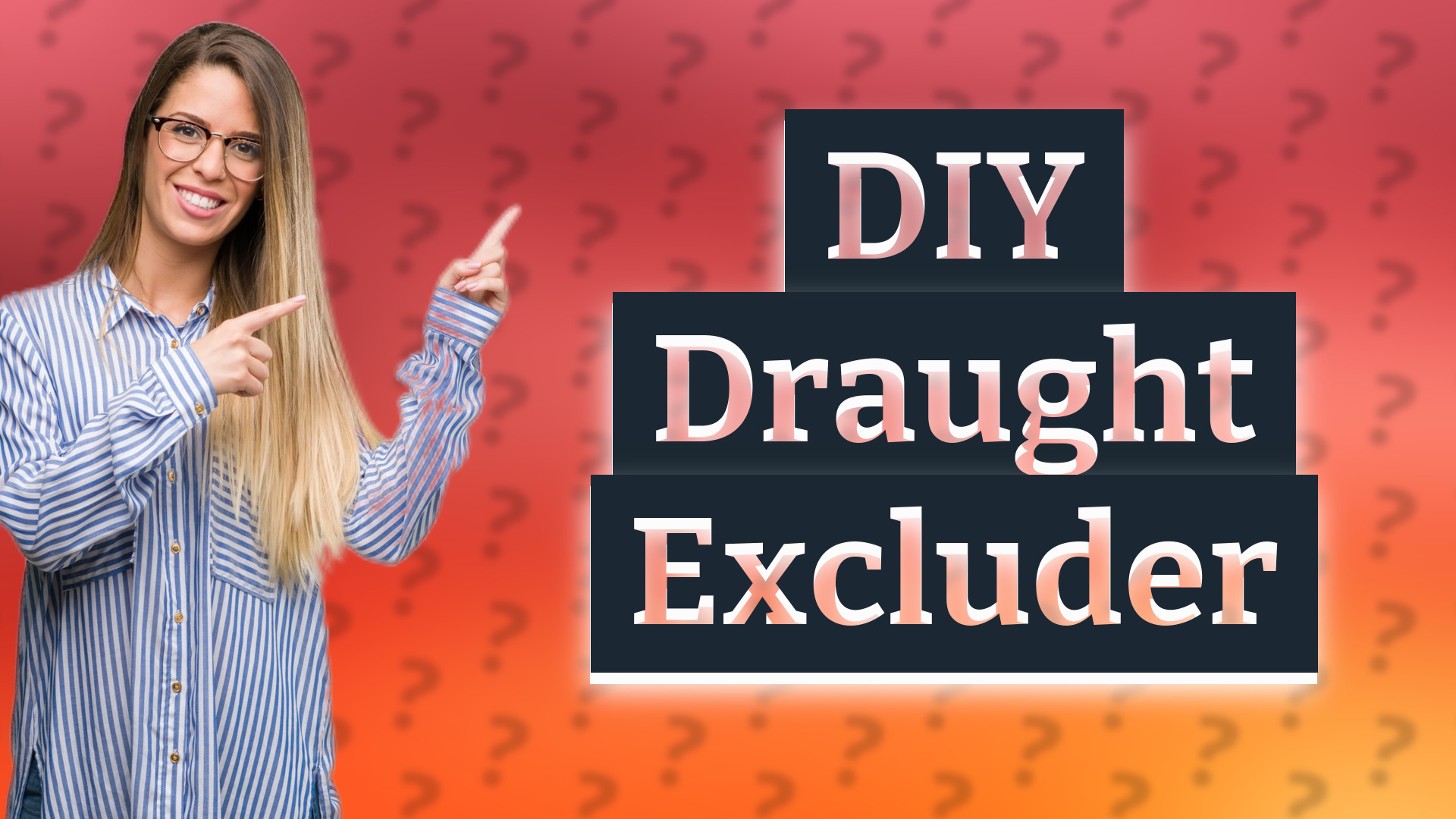 DIY Draught Excluder