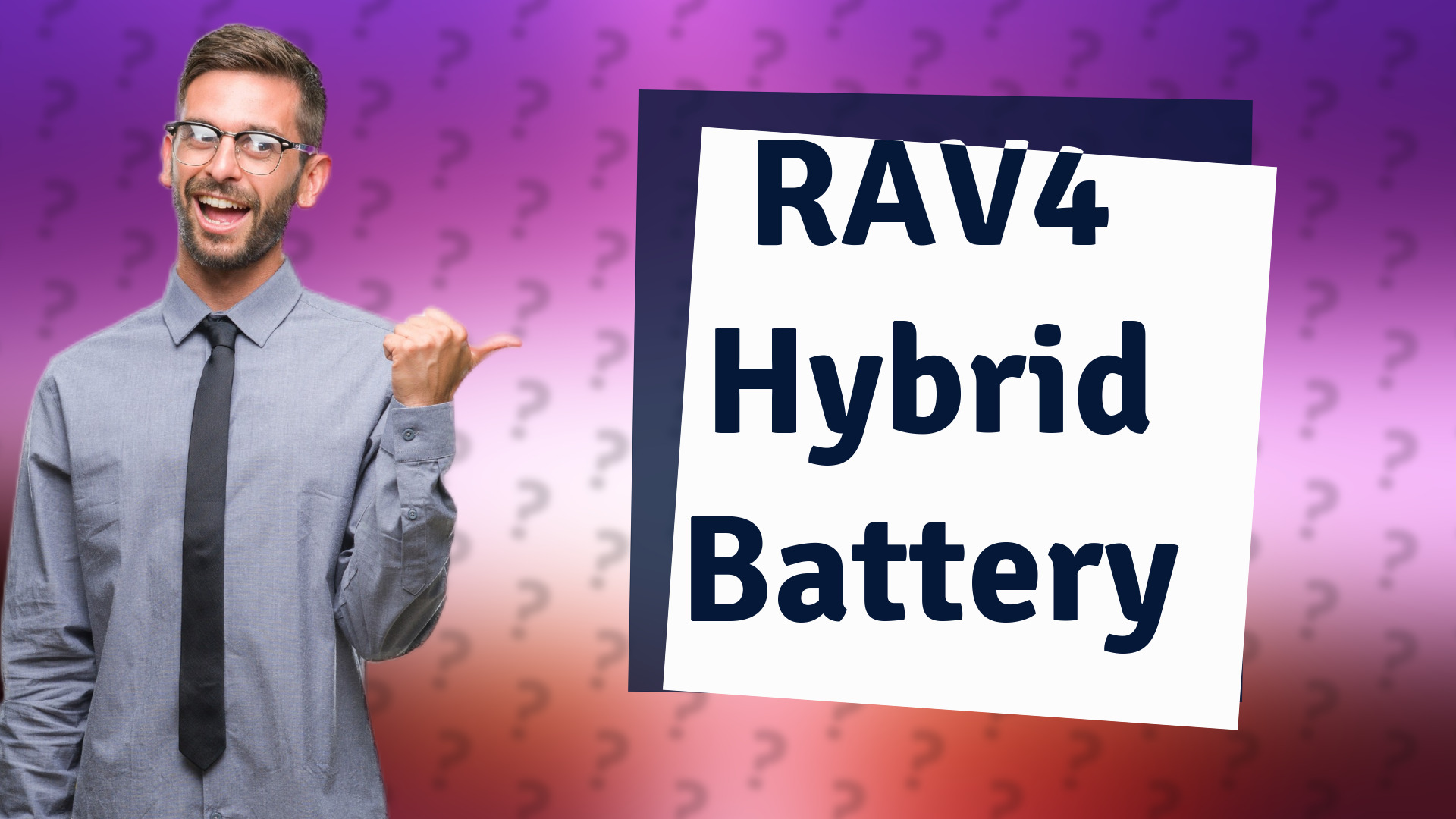 RAV4 Hybrid Battery