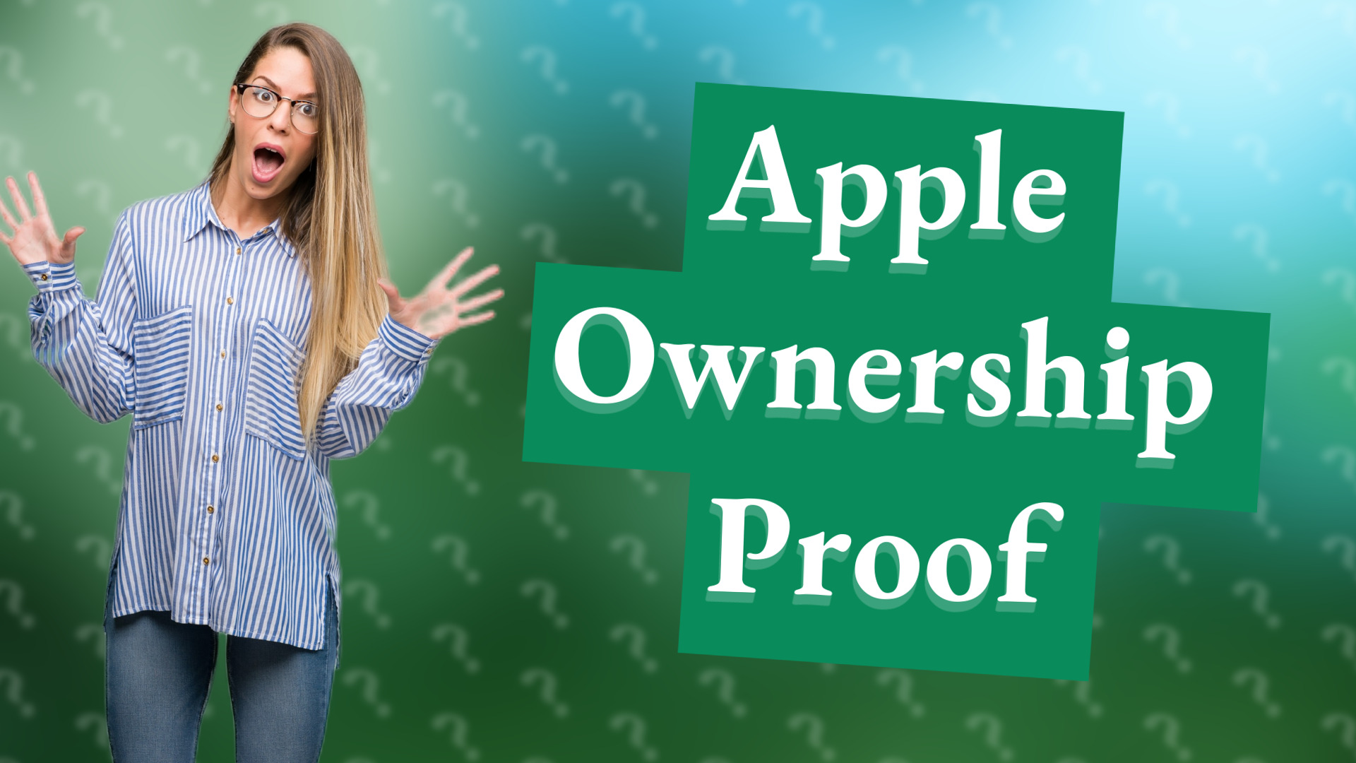 Apple Ownership Proof