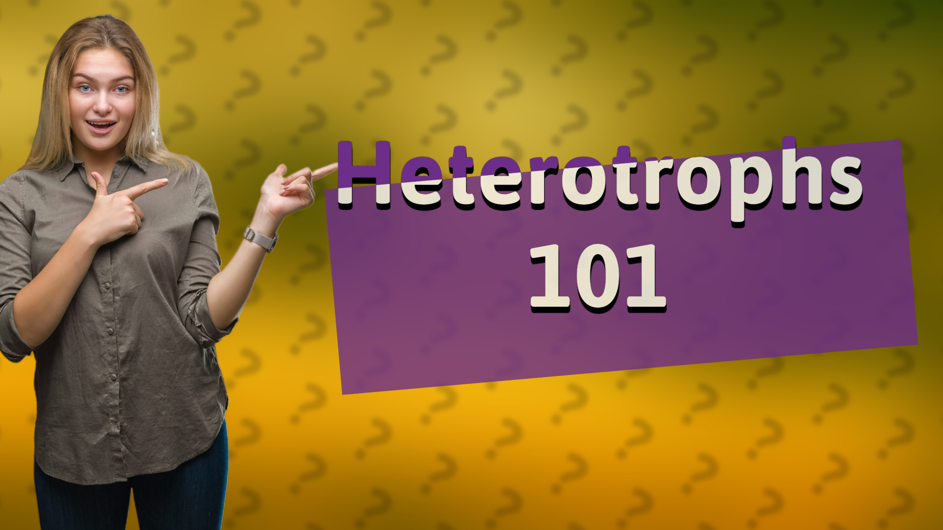 Heterotrophs 101