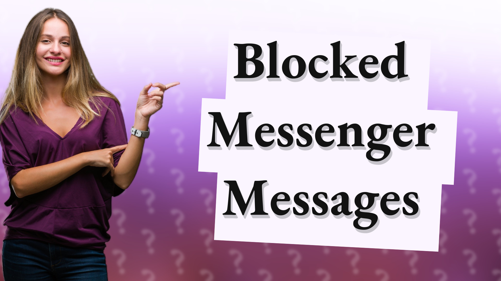 Blocked Messenger Messages