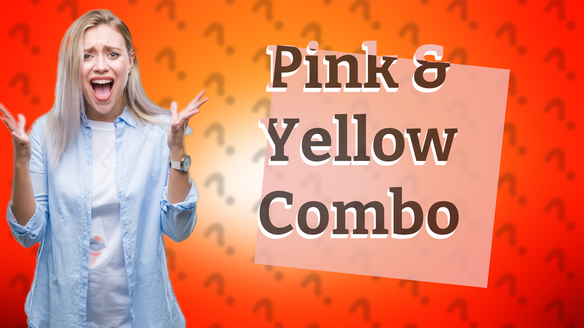 Pink & Yellow Combo