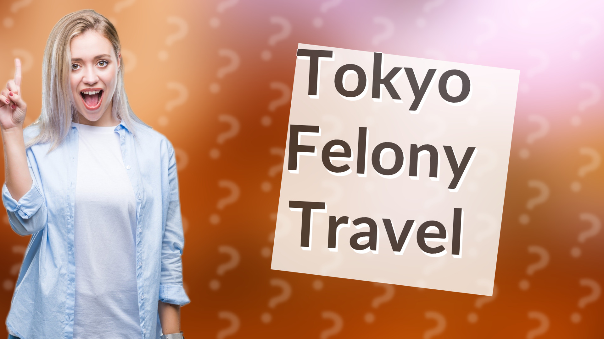 Tokyo Felony Travel