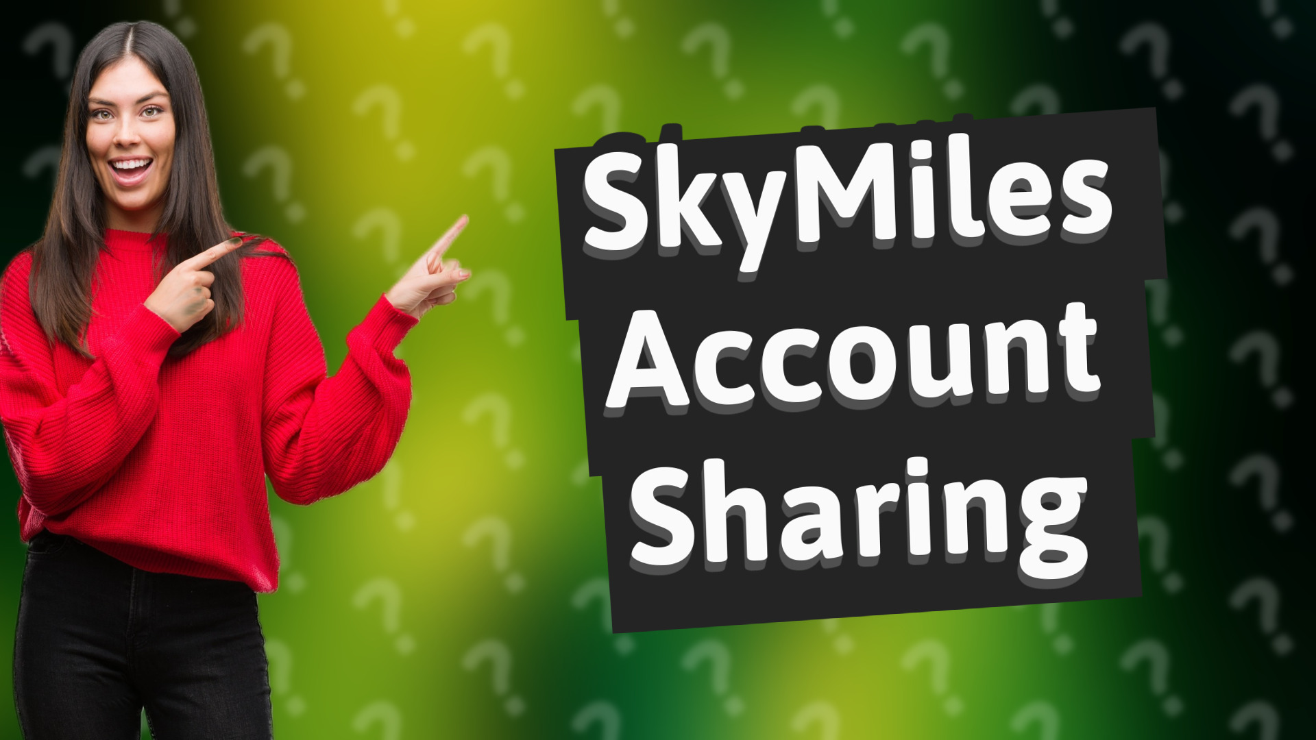 SkyMiles Account Sharing