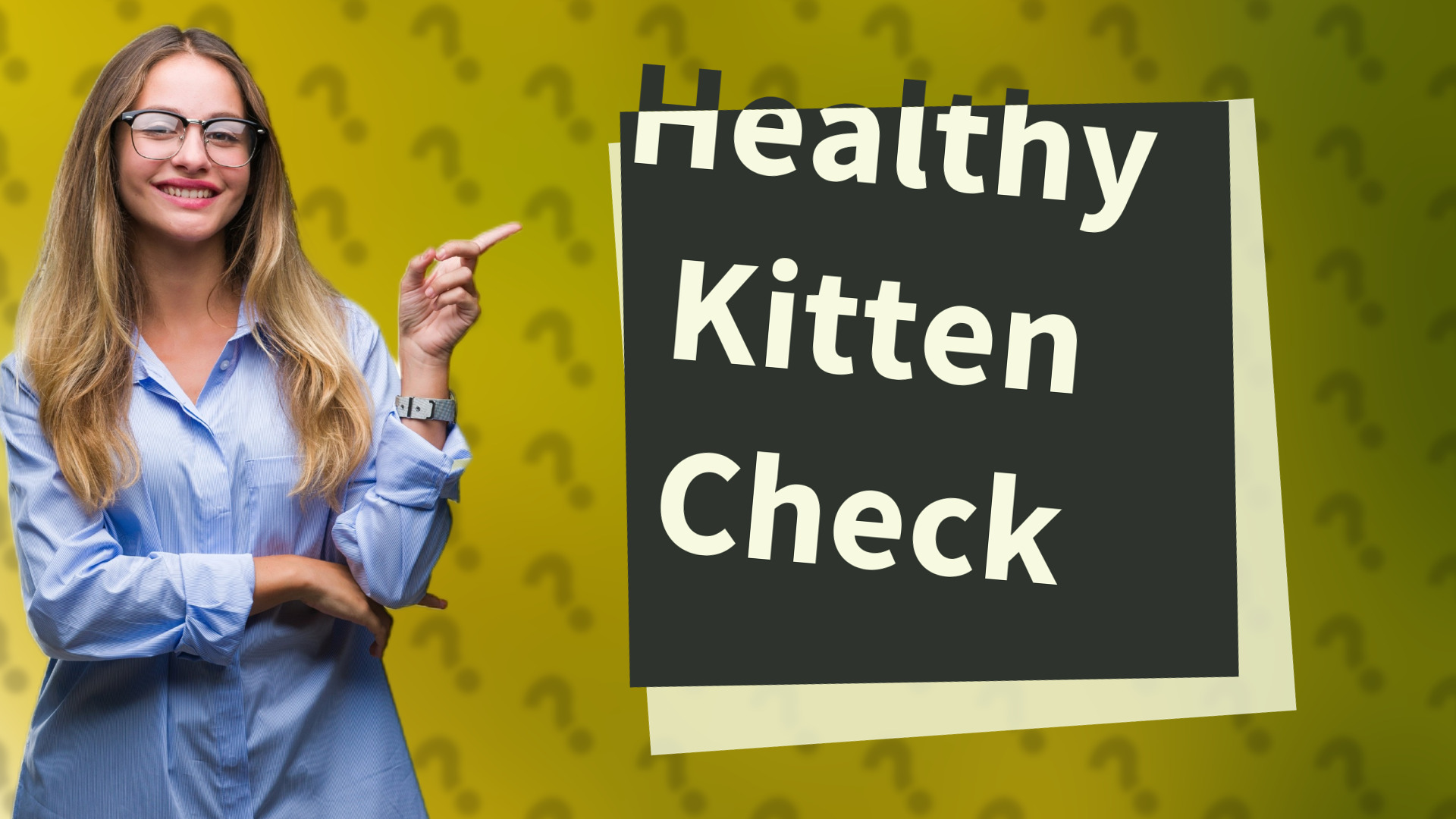 Healthy Kitten Check