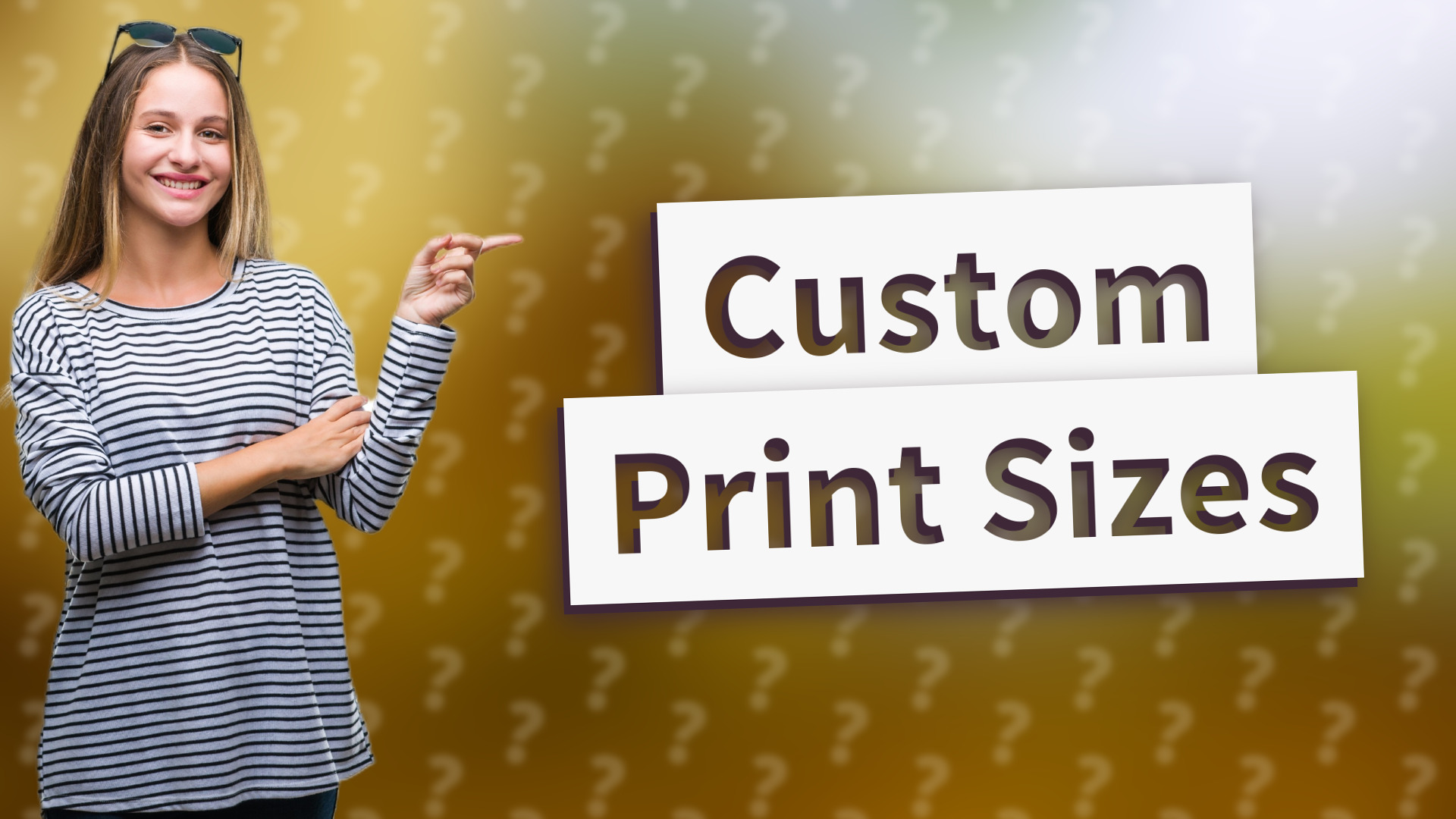 Custom Print Sizes