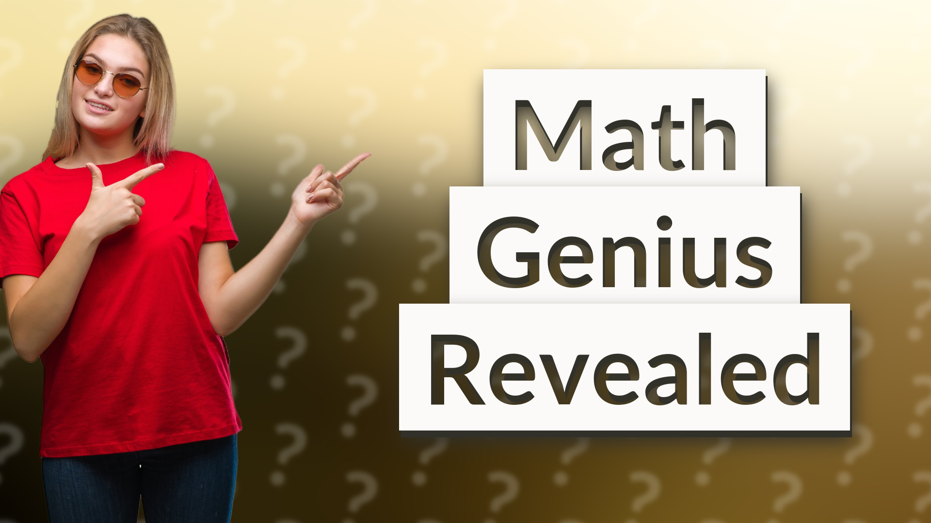 Math Genius Revealed