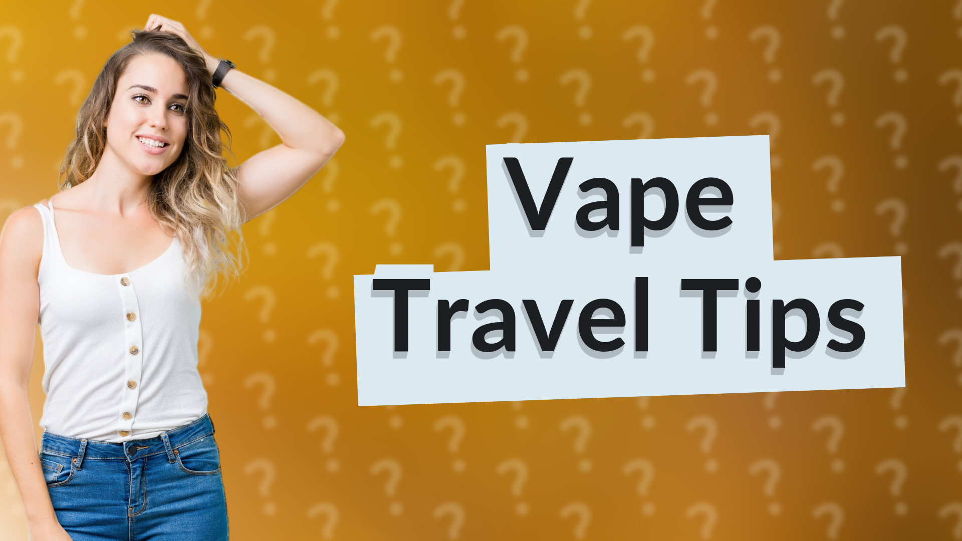 Vape Travel Tips