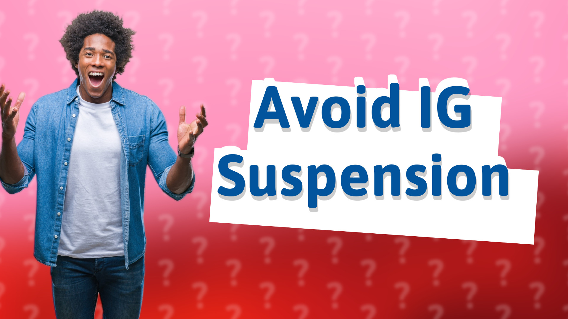 Avoid IG Suspension