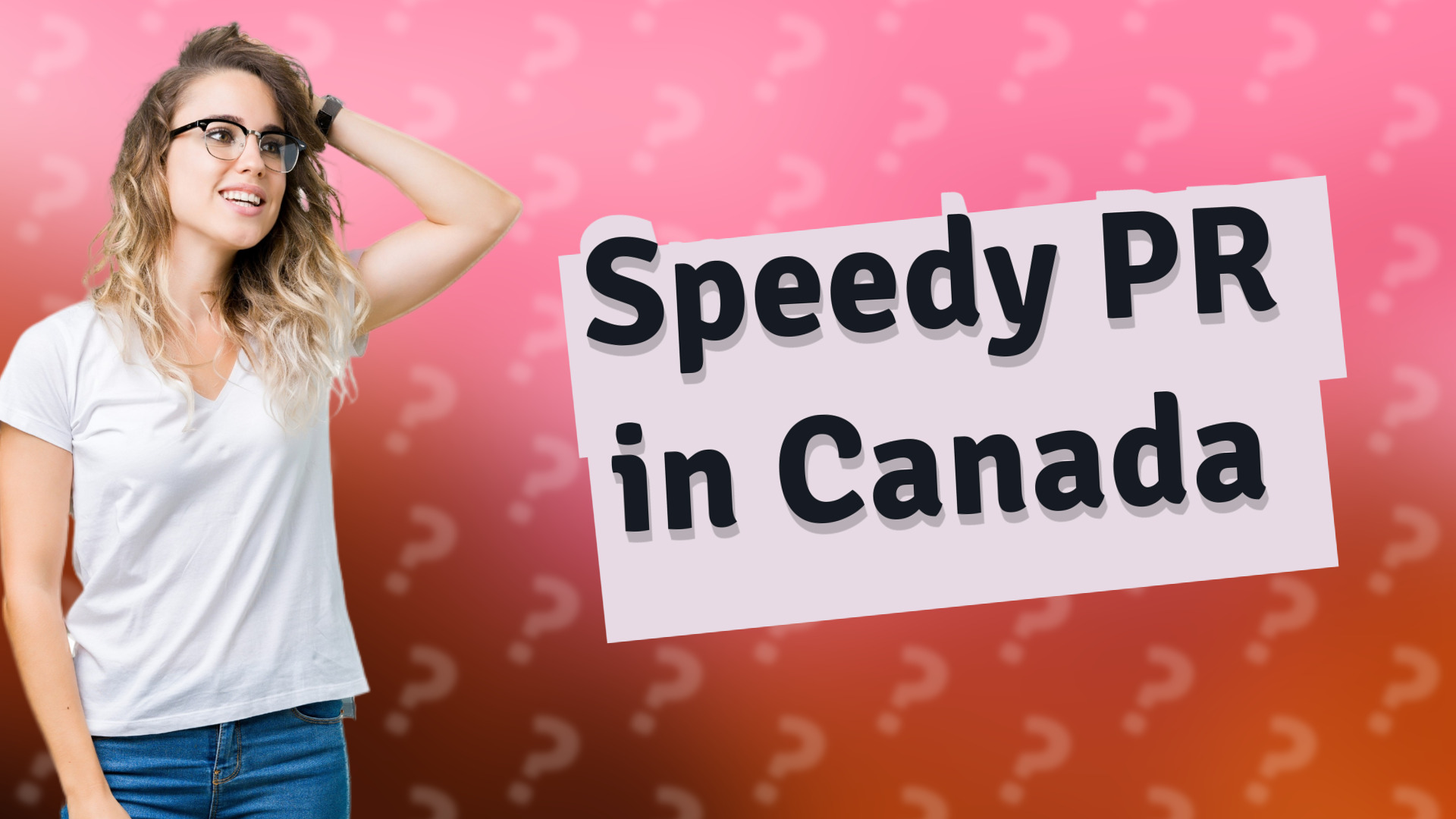 Speedy PR in Canada