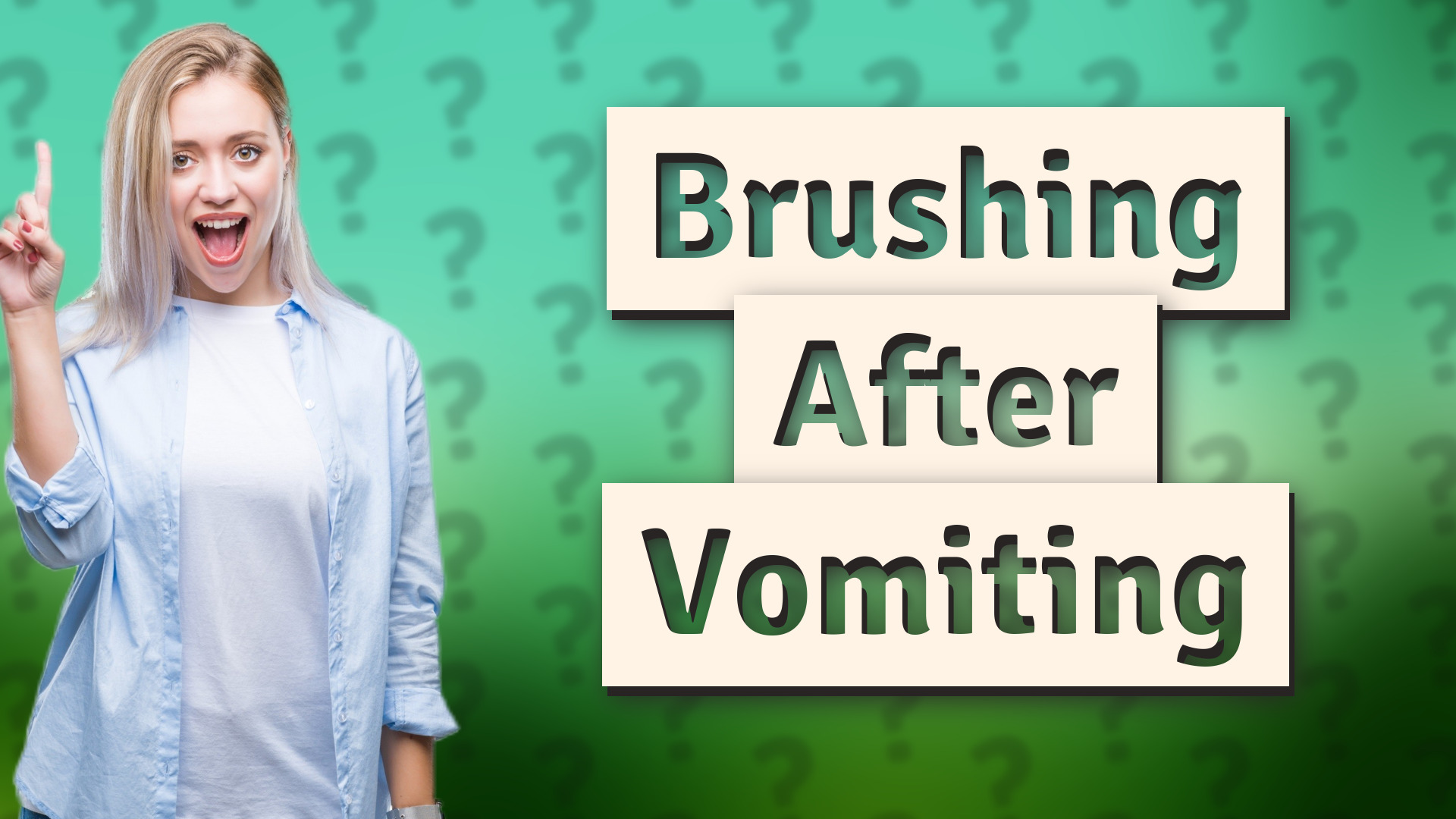 Brushing After Vomiting