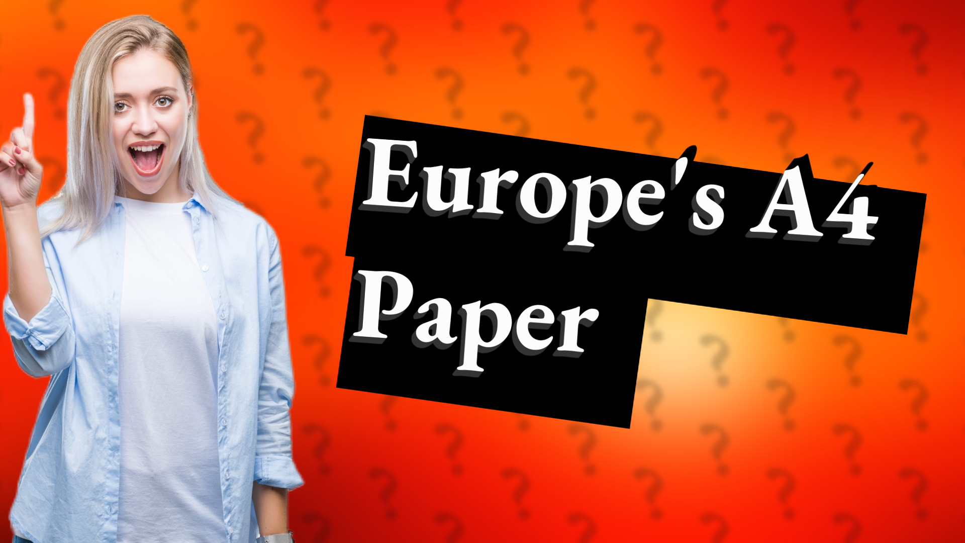 Europe's A4 Paper