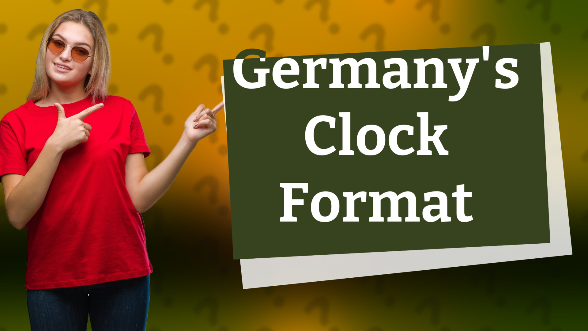 Germany's Clock Format
